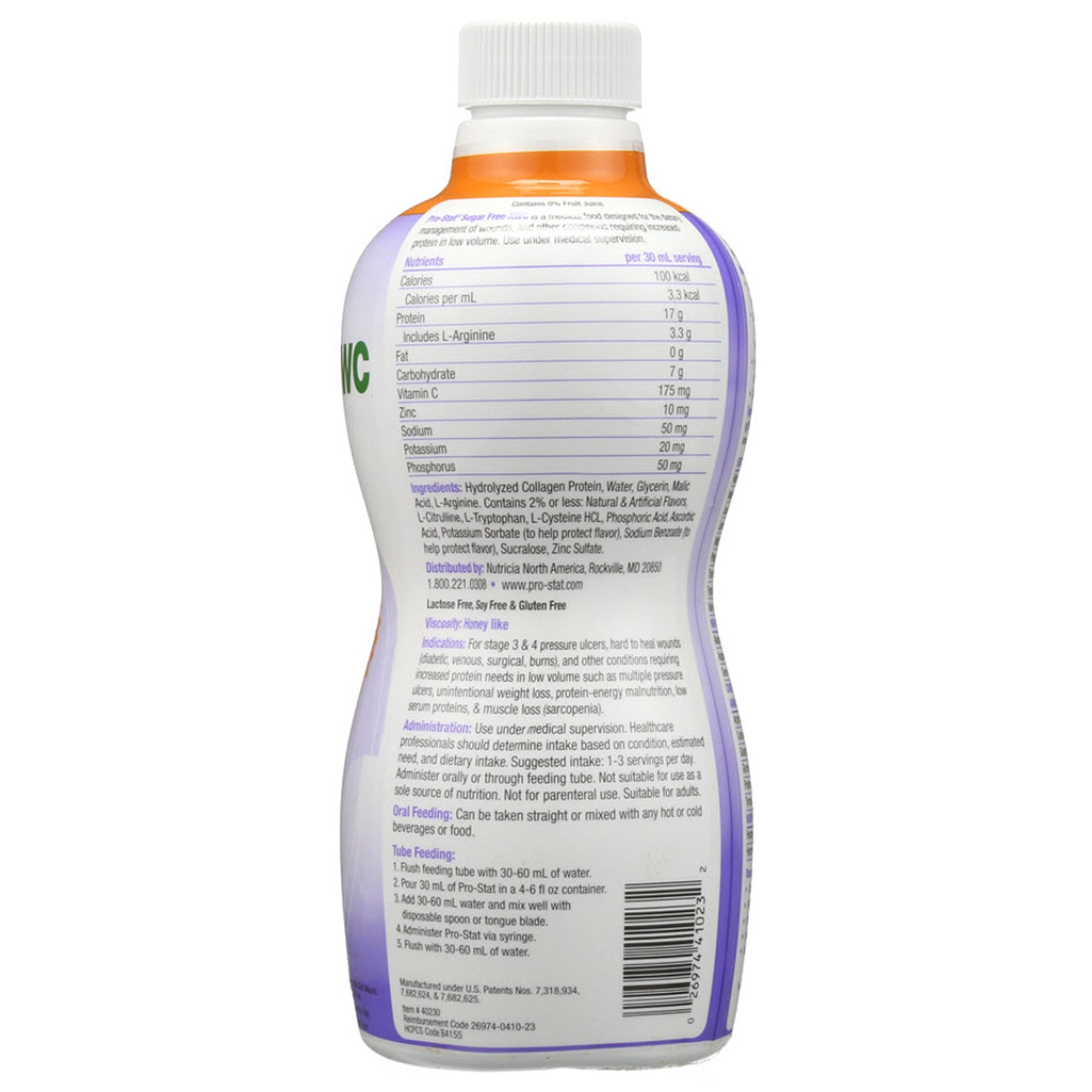 780220 - Pro-Stat - Pro-Stat AWC Oral Supplement Citrus Splash Flavor Liquid 30 oz. Bottle, 78383, Case of 4, (CS)
