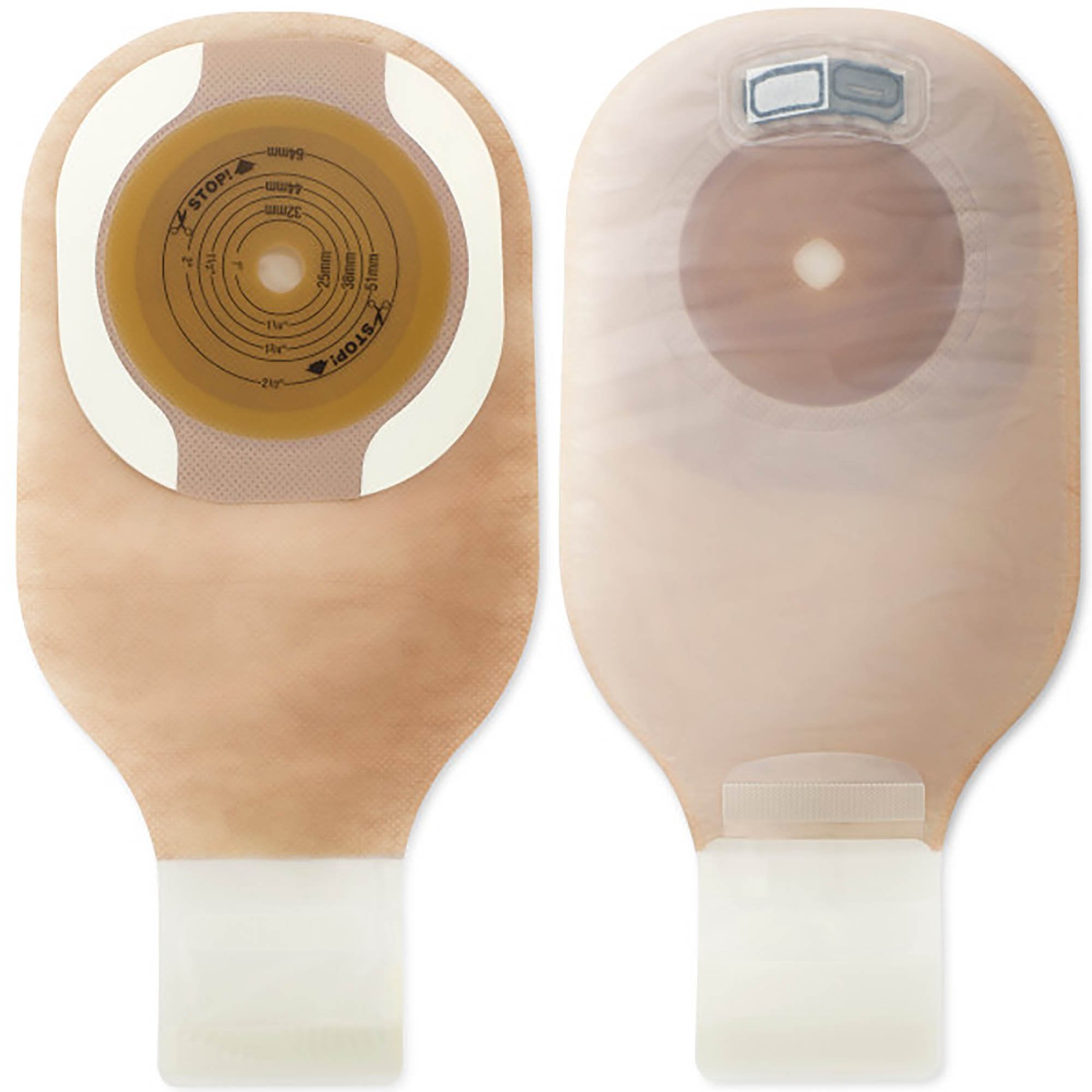 987814 - Premier - Ostomy Pouch Premier One-Piece System 12 Inch Length Convex, Trim to Fit Up to 2-1/8 Inch Stoma Drainable 85711 Box of 5, (BX)