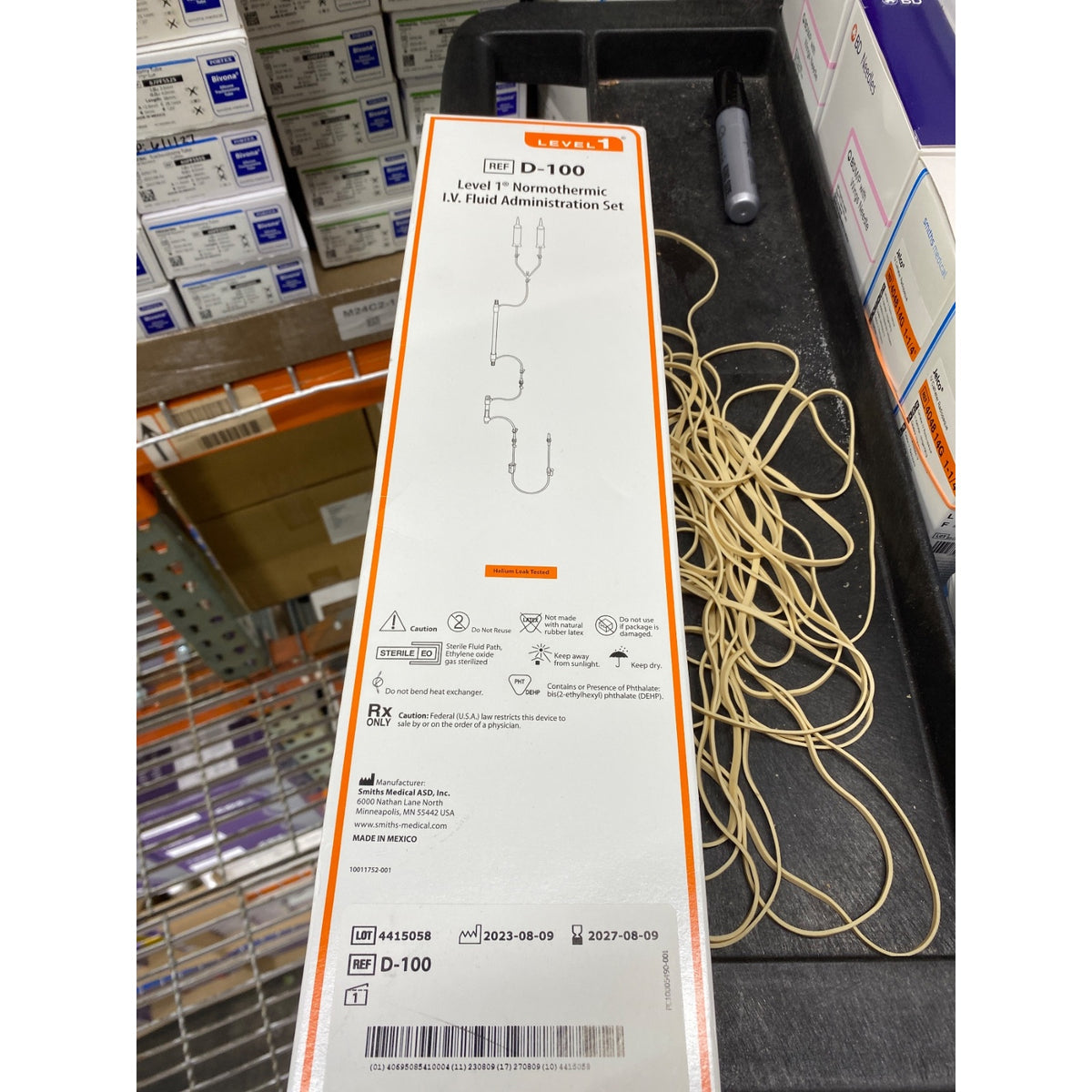 D-100 - SMITHS MEDICAL - Level 1, (BX/1)