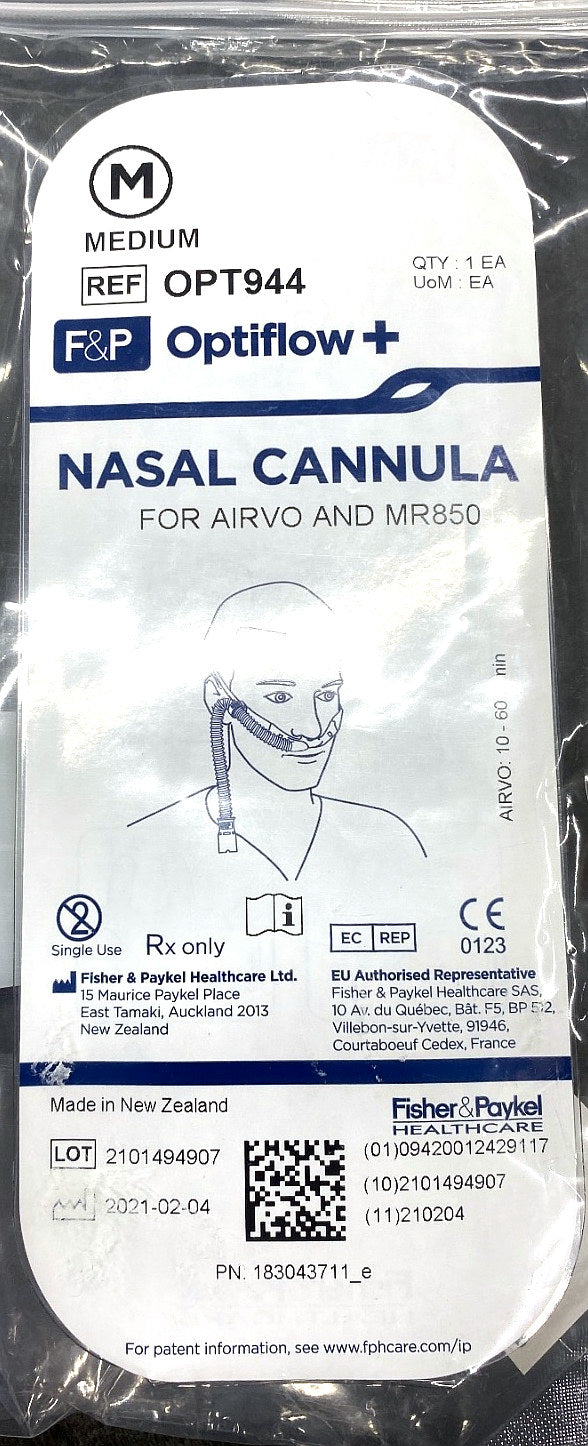 OPT944 - FISHER & PAYKEL - Optiflow Nasal Cannula Medium, (EA/1)