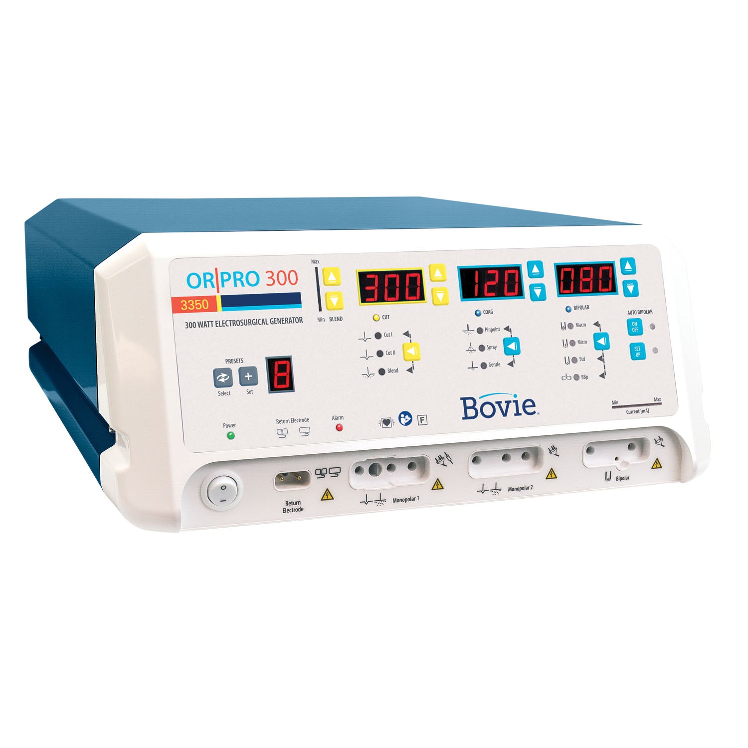 A3350 - Aspen Surgical - Generador, electrocirugía, Aaron® OR|PRO 300, 300 vatios, 1/caja, c/u