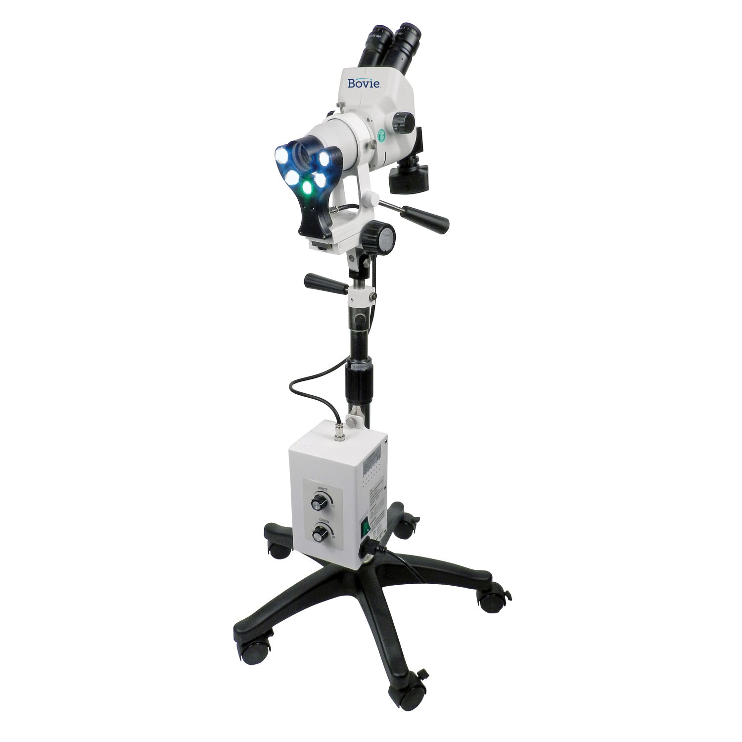 CS-205LED - Aspen Surgical - Colpo-Master II Colposcope Model CS-205 110V45° Binocular Zoom Head, 5 Leg Base (Drop Ship to the End User Only – Price is Freight Included) (US Only) (Not Available For Sale into Canada) , ea