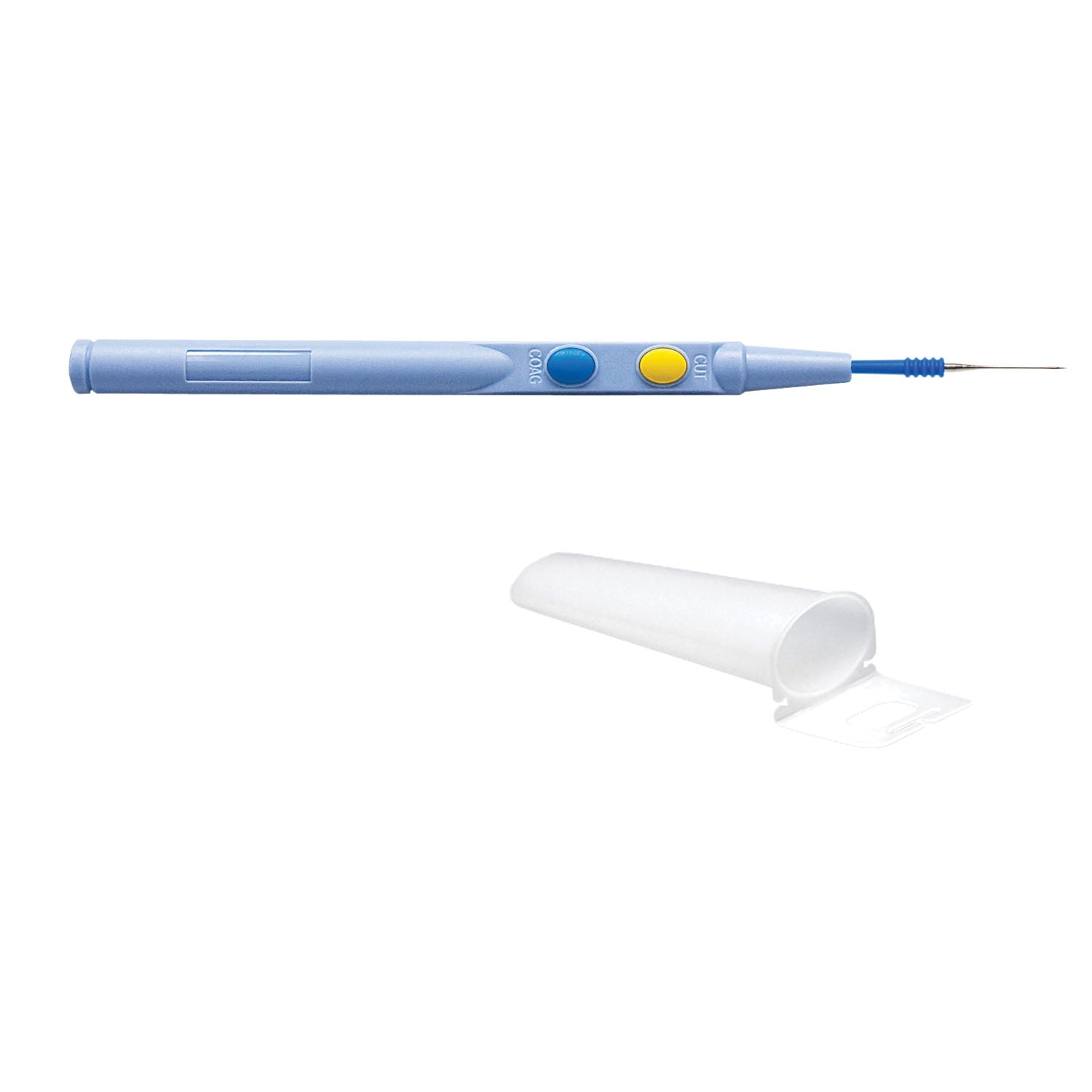ESP1HN - Aspen Surgical - Lápiz con botón pulsador, funda y aguja, desechable, caja de 40 (con fecha de caducidad corta y no retornable)
