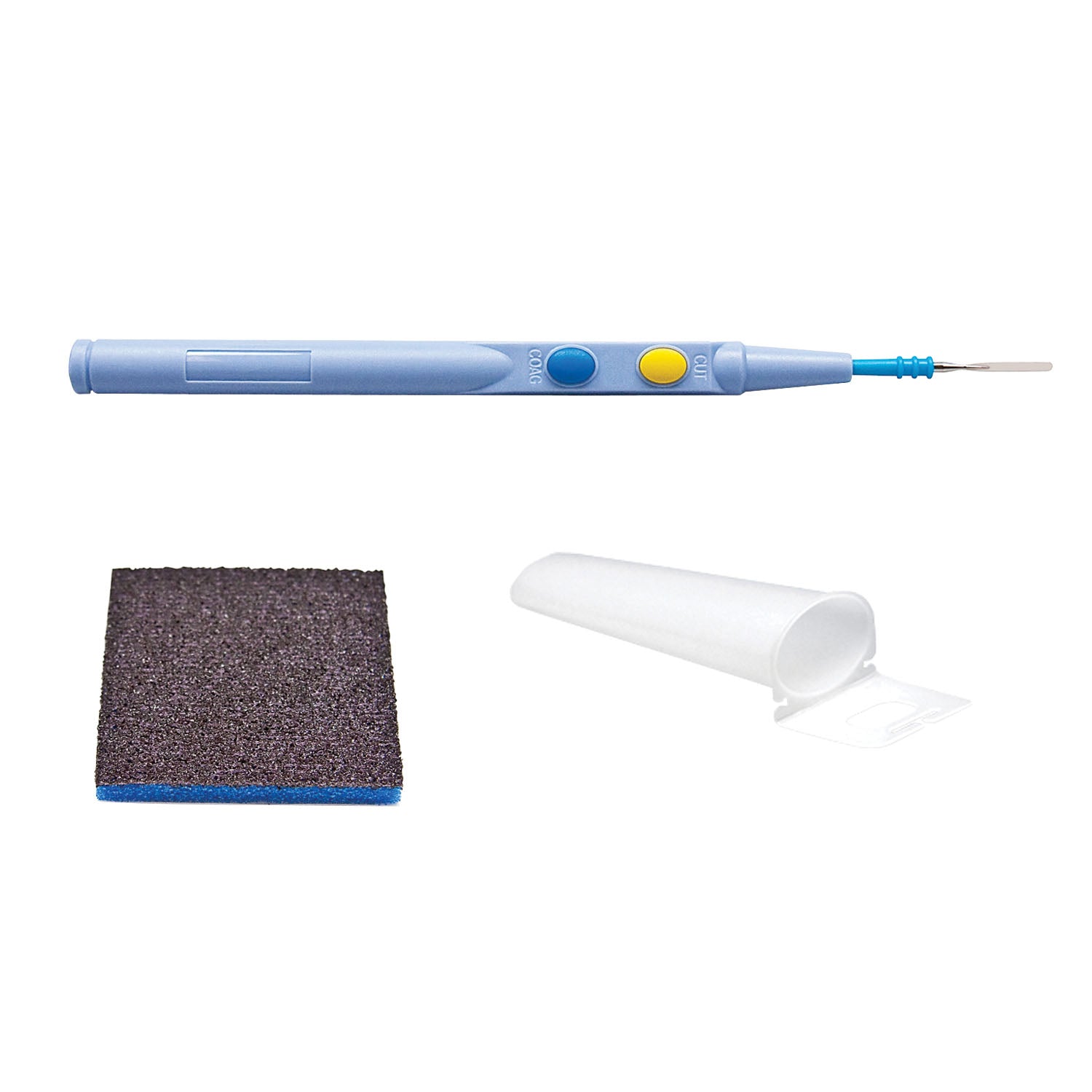 ESP1HS - Aspen Surgical - Lápiz con botón pulsador, funda y bloc de notas, desechable, caja de 40
