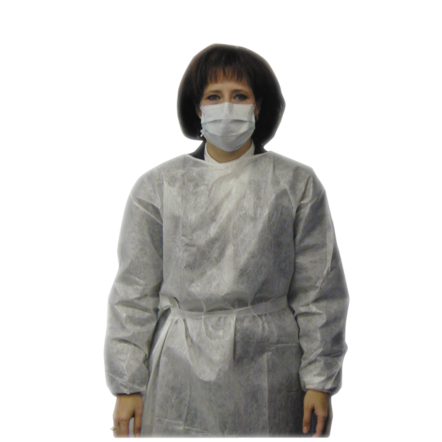 8024 - AMD-Medicom - Impervious Gown, X-Large, White, 10/bg, 5 bg/cs , cs