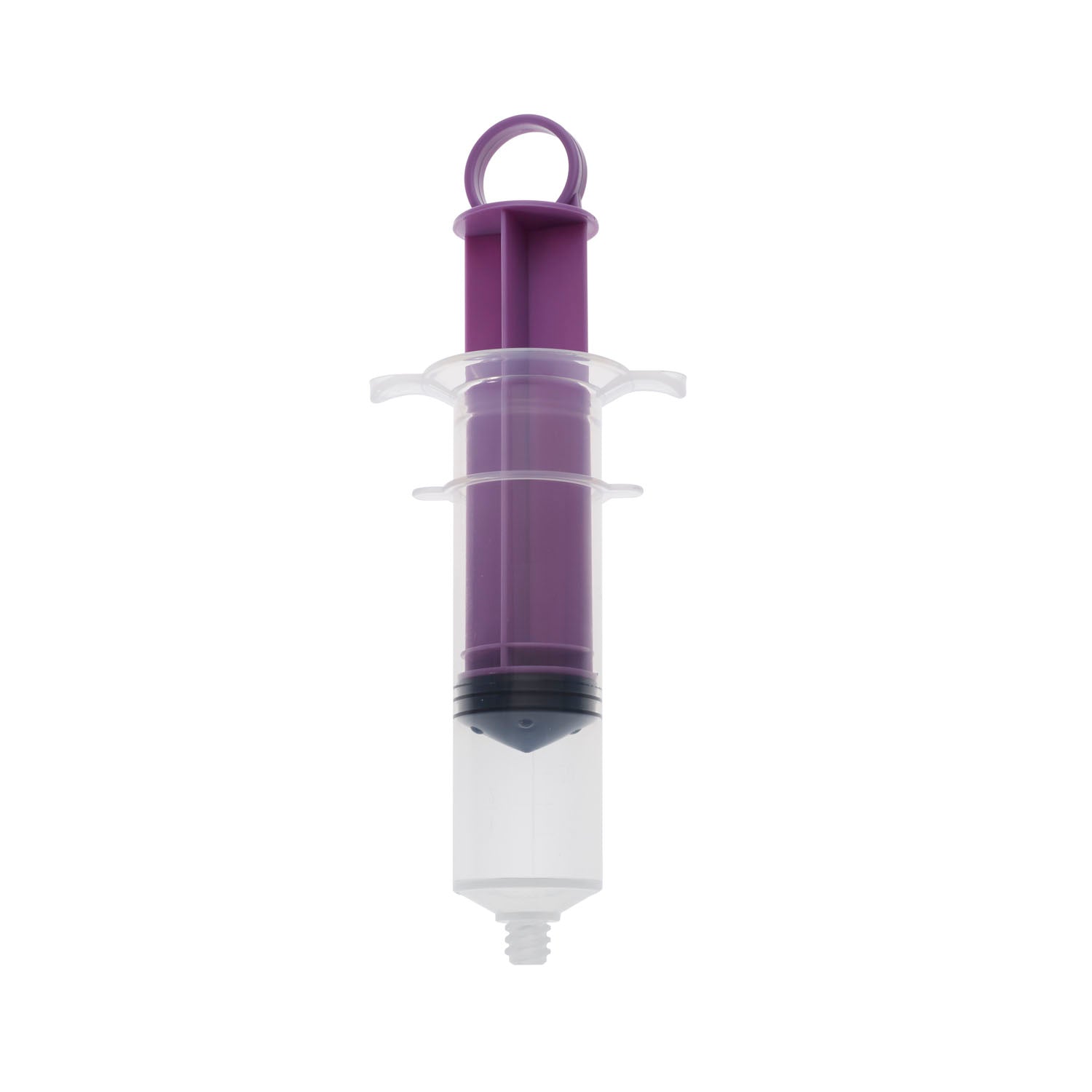 ENS015 - Amsino International, Inc. - Thumb Control Ring Syringe with ENFit Tip, 60cc, Sterile, 50/cs , cs