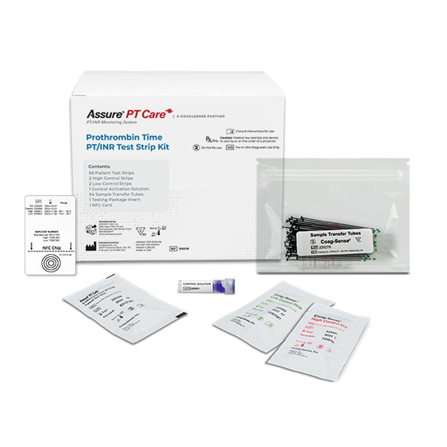 351102 - Arkray USA, Inc. - AssureĀ® PT Care Pack 2 Contents: (1) each #350222 AssureĀ® PT Care Meter Kit; (2) each #350218 AssureĀ® PT Care Test Strip Kit; (1) each #980121 AssureĀ® Lance Safety Lancets 21g, 100ct (US Only) (DROP SHIP ONLY) , ea