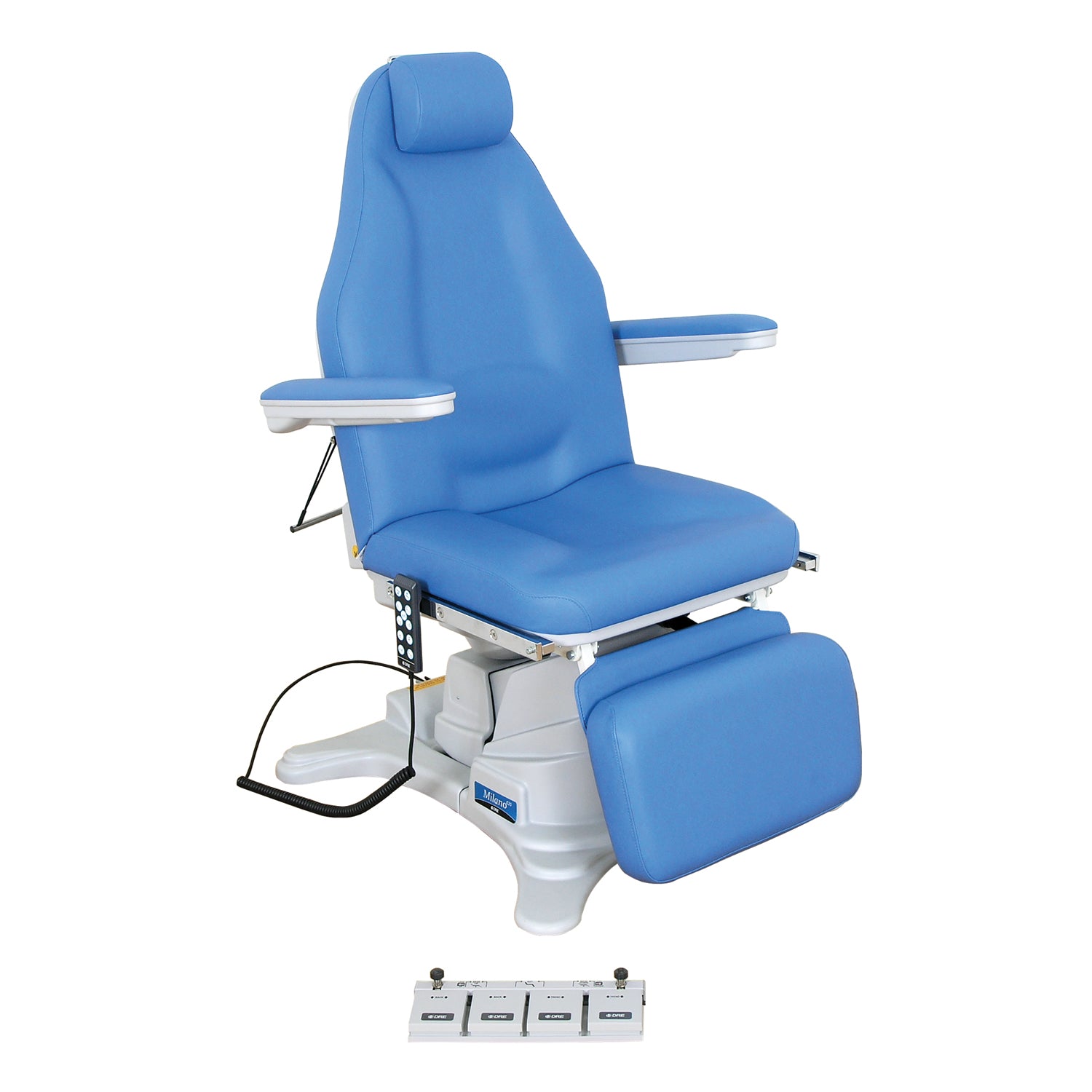 70775B - DRE Medical Group, Inc. - Milano E20 電動手術椅,全新,兩年保固,內含手控和腳控裝置。內置扶手,可180度旋轉。多種布料顏色可選。 (僅限代發貨)(運費預付)