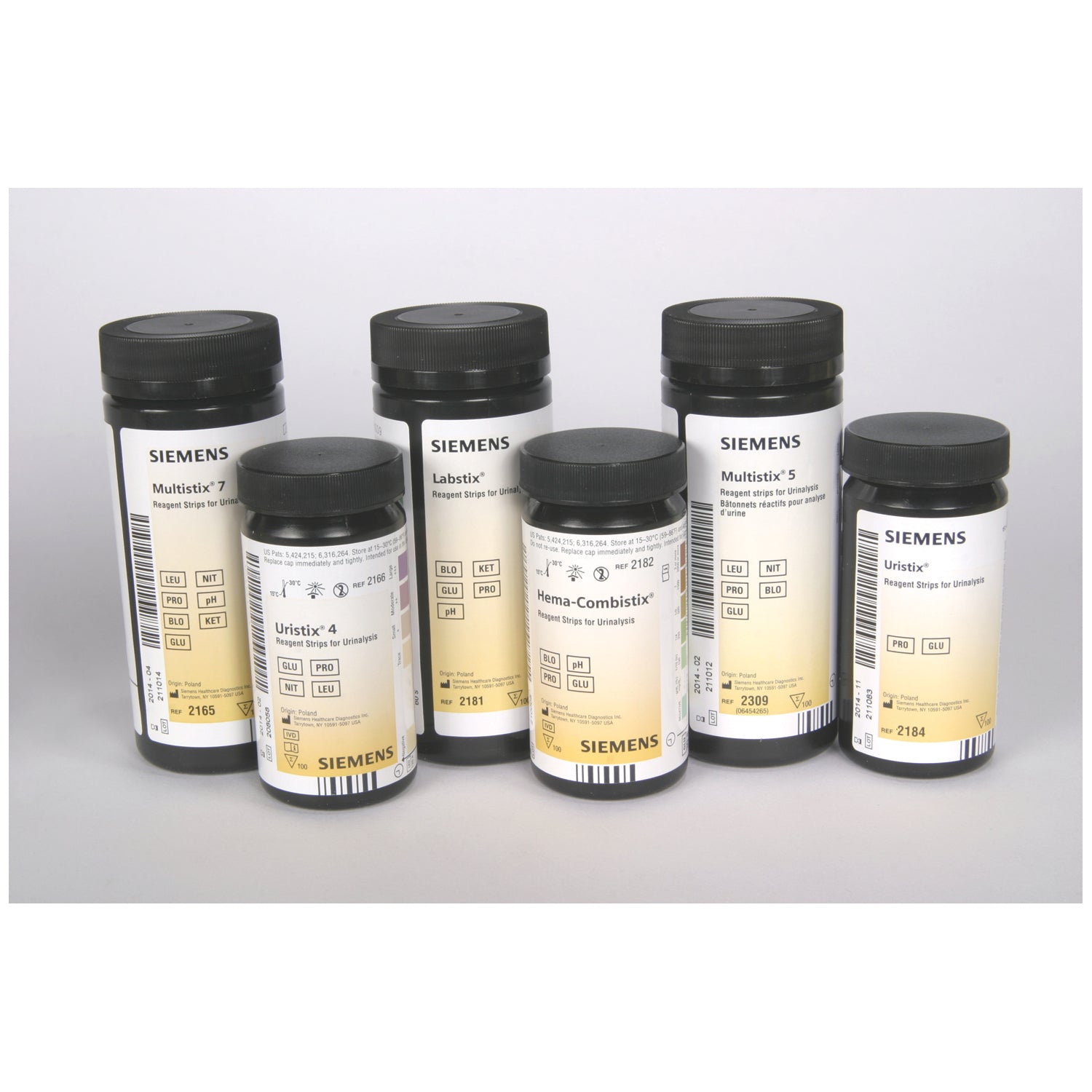 2181 - Siemens Diagnostics - Labstix® Reagent Strips, CLIA Waived, 100/btl (10337069) (Minimum Expiry Lead is 90 days) (Item is Non-Returnable) (US Only) , btl