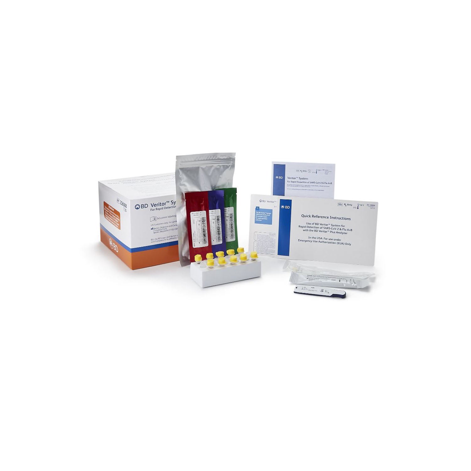256088 - BD - Veritor SARS-CoV-2 & Flu A+B Assays, 30 tests/kit (Short-Dated; Non-Returnable) (Continental US Only) (Drop Ship Requires Pre-Approval) , kt