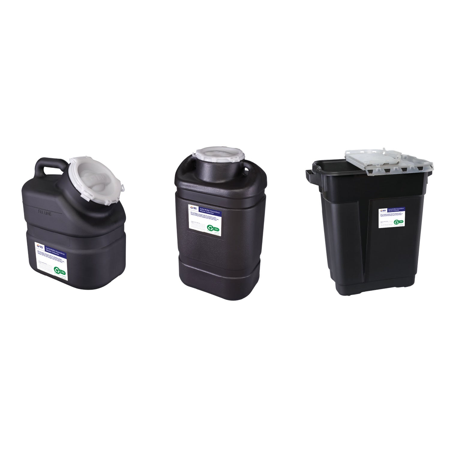 305069 - BD - Collector, RCRA, 9 Gallon, Slide Top, 8/cs (Continental US Only) (Drop Ship Requires Pre-Approval) , cs