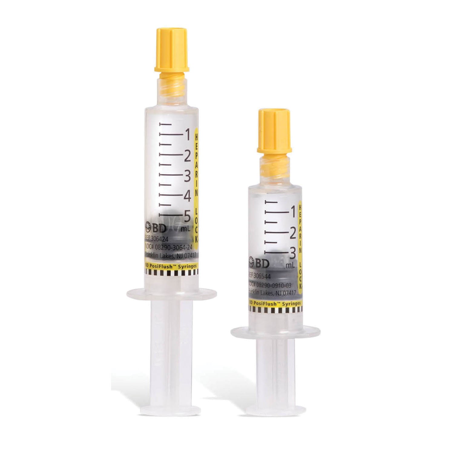 306424 - BD - Heparin Lock Flush Syringe, 100 Units/mL, 5mL, 30/bx, 16 bx/cs (Rx) (Temp Sensitive; Non-Returnable) (Continental US Only, Excluding IN & ND) (Drop Ship Requires Pre-Approval) , cs