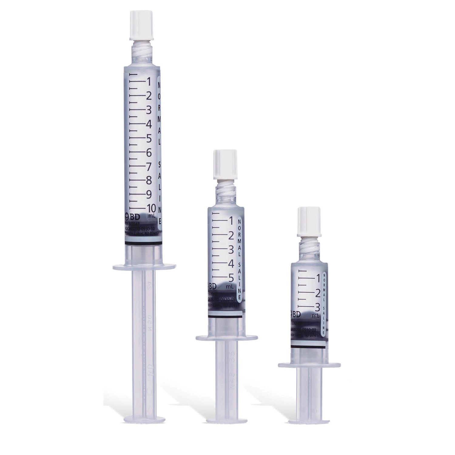 306547 - BD - Pump Compatible Saline Syringe, 10mL, Standard Plunger Rod, 30/bx, 16 bx/cs (Rx) (Temp Sensitive; Non-Returnable) (Continental US Only, Excluding IN & ND) (Drop Ship Requires Pre-Approval) , cs