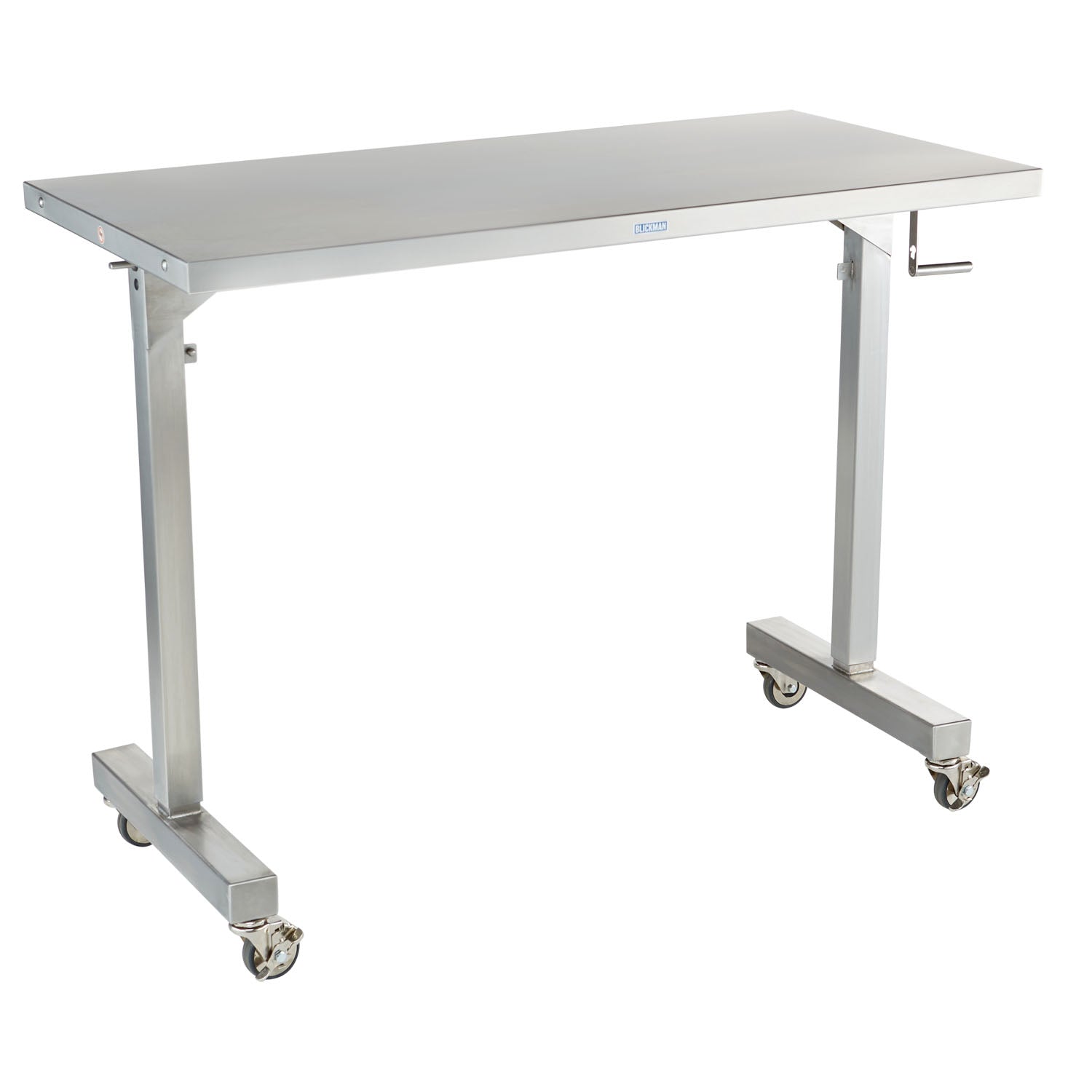 0157892000 - Blickman Industries - Mesa de instrumentos Georgetown de altura ajustable de 36" de ancho x (36-56)" de alto x 20" de profundidad (SOLO ENVÍO DIRECTO), c/u