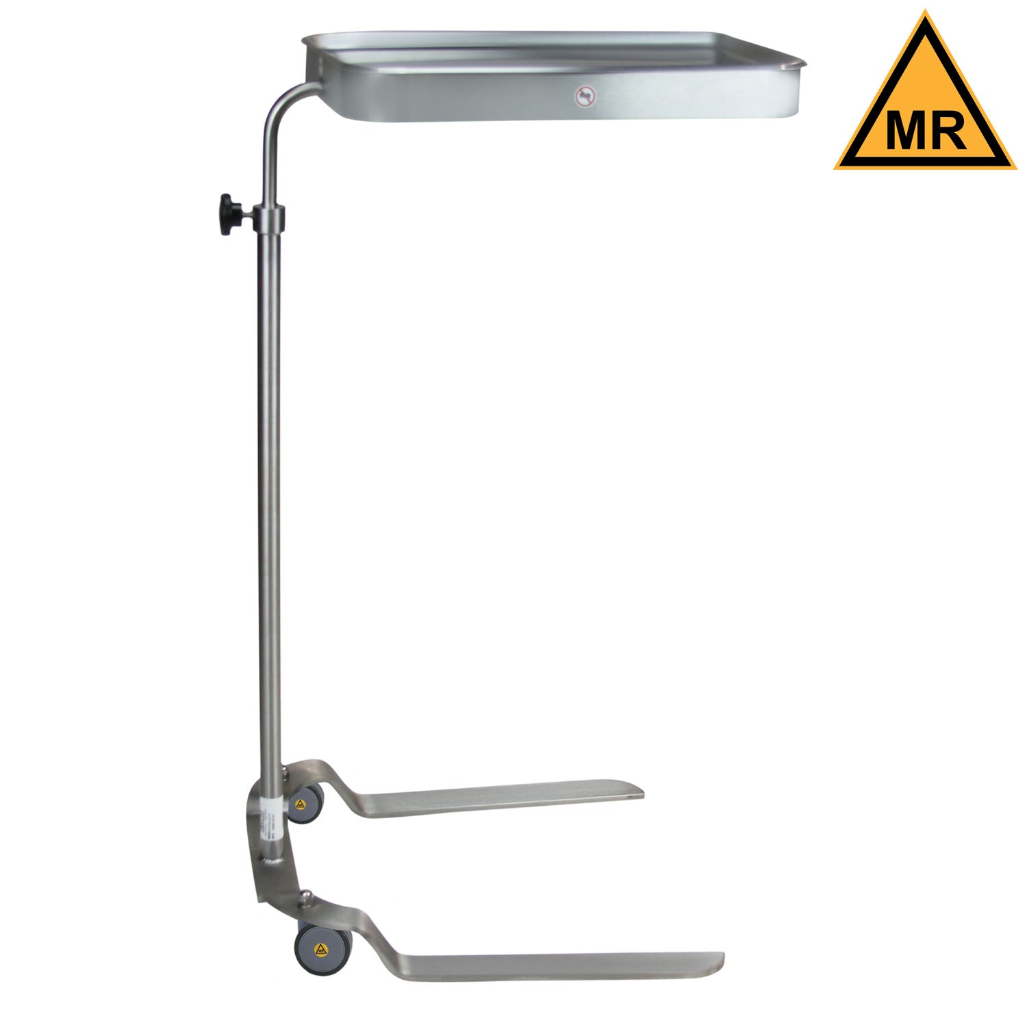 0638841200 - Blickman Industries - Mayo Stand, 12 5/8" x 19 1/8" Tray, MRI Safe (DROP SHIP ONLY) , ea