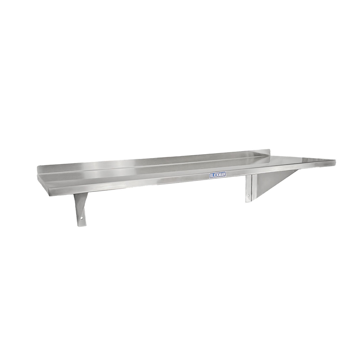 1813612000 - Blickman Industries - Wall Shelf Assembly 36" x 12", (2) Mounting Brackets (DROP SHIP ONLY) , ea