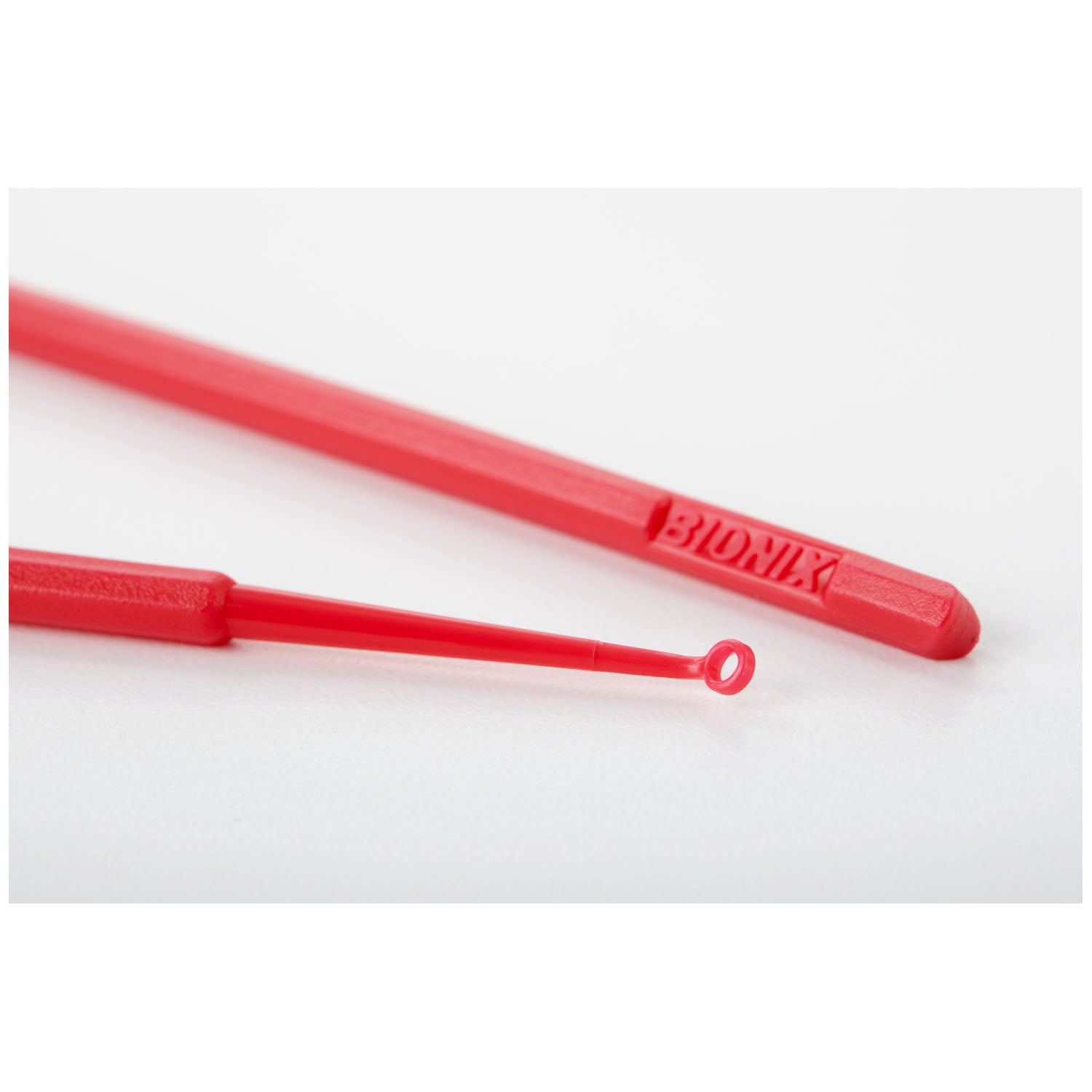 3444 - Bionix, LLC - Ear Curette, AngleLoop®, 4mm, Red, 50/bx (US Only) (Products cannot be sold on Amazon.com, through fulfillment on Amazon.com, or to any other vendor who intends to sell on Amazon.com or any 3rd party site) , bx