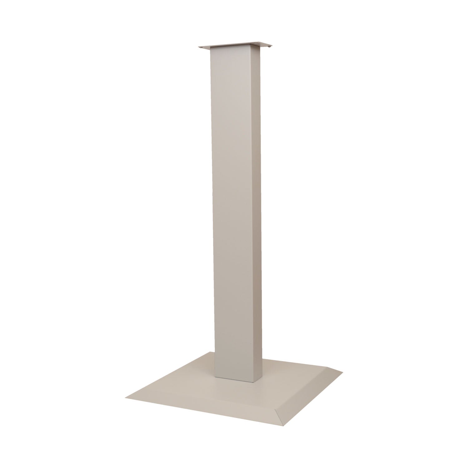 KS010-0412 - MarketLab, Inc. - Floor Stand, All Steel, Holds a Variety of Respiratory Hygiene Stations, Assembly Hardware Included, Quartz Powder Coated Steel, 18"W x 36 1/16"H x 18"D (Made in USA) , ea