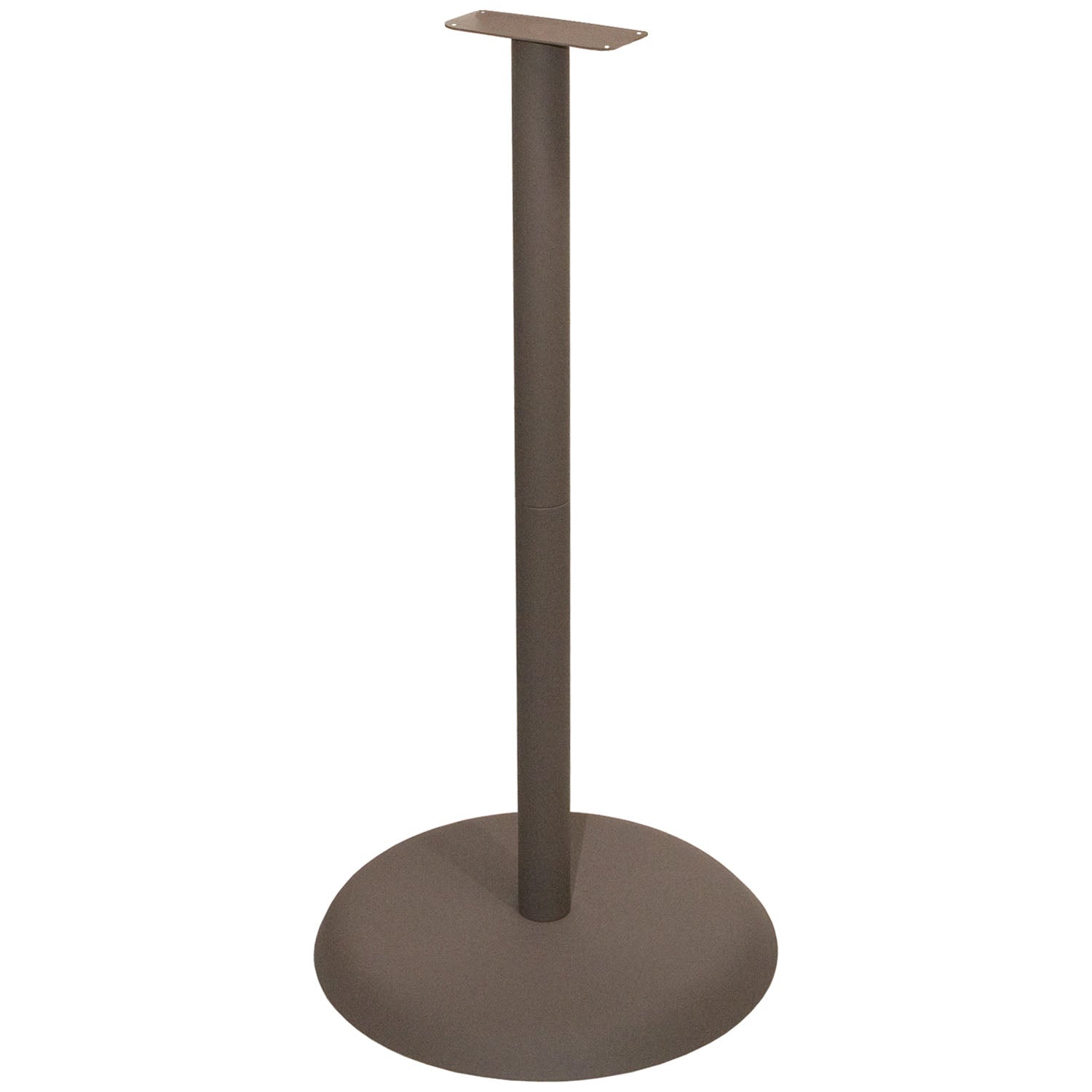 KS201-0029 - MarketLab, Inc. - Floor Stand, Holds a Variety of Respiratory Hygiene Stations (Sold Separately - No Tools Required to Assemble) Self-Righting Base (Up to 40 Degrees Past Center without Dispenser), Bay Gray Powder Coated Steel (Mounting Plat
