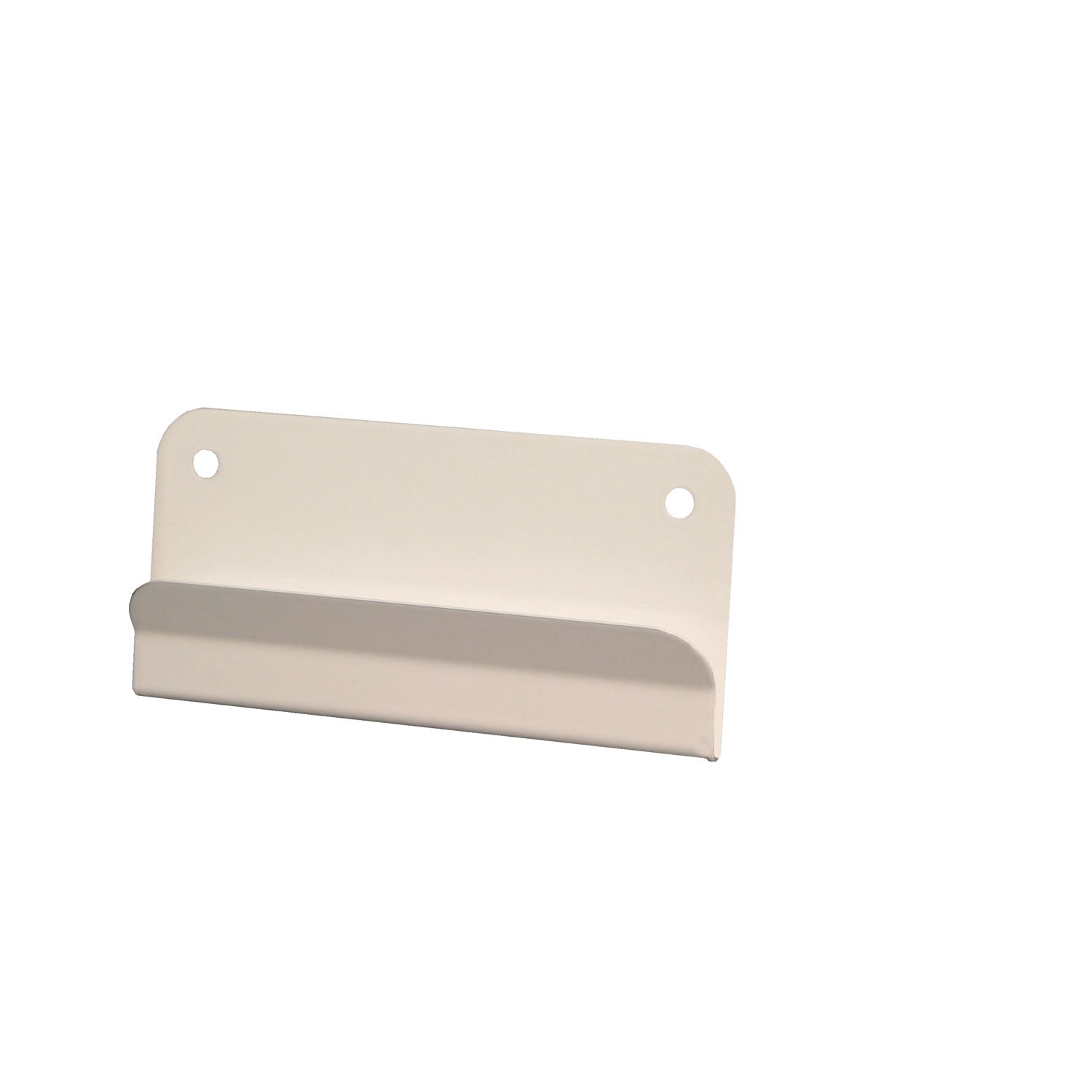 MB-510 - MarketLab, Inc. - Wall Hanger, Quartz Powder Coated, Screw Holes For Wall Mounting Protection Organizers, 5½"W x 2 5/8"H x 9/16"D (Made in USA) , ea