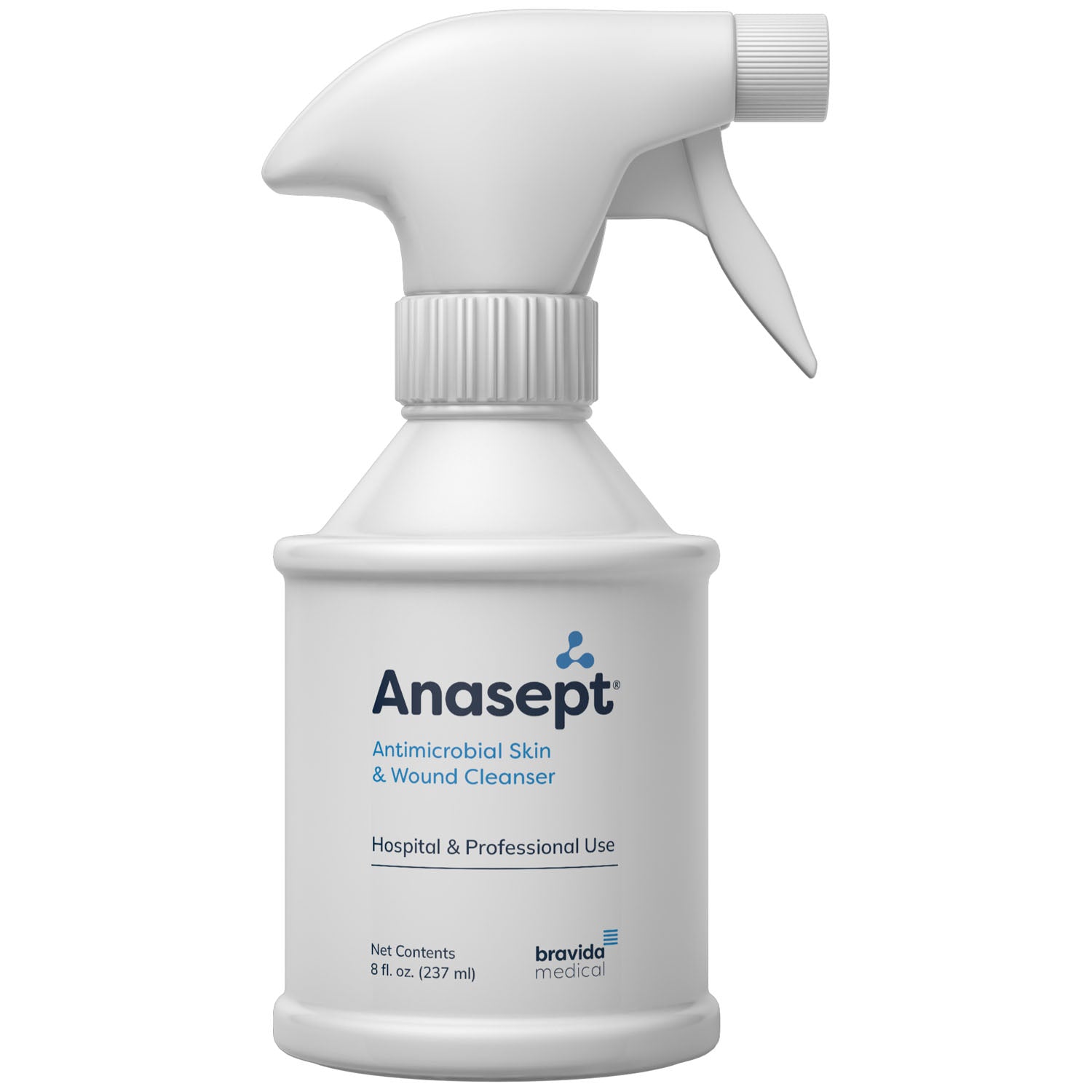 4008TC - Bravida Medical - Anasept® Antimicrobial Skin & Wound Cleanser, 8oz, Trigger Sprayer, 12/cs (136 cs/plt) , cs