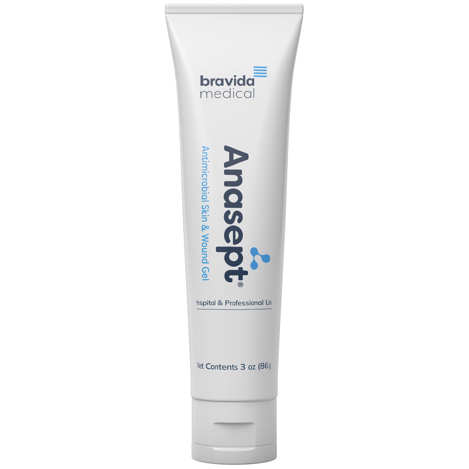 5003G - Bravida Medical - Anasept® Antimicrobial Skin & Wound Gel, 3oz, Tube, 12/cs (378 cs/plt) , cs