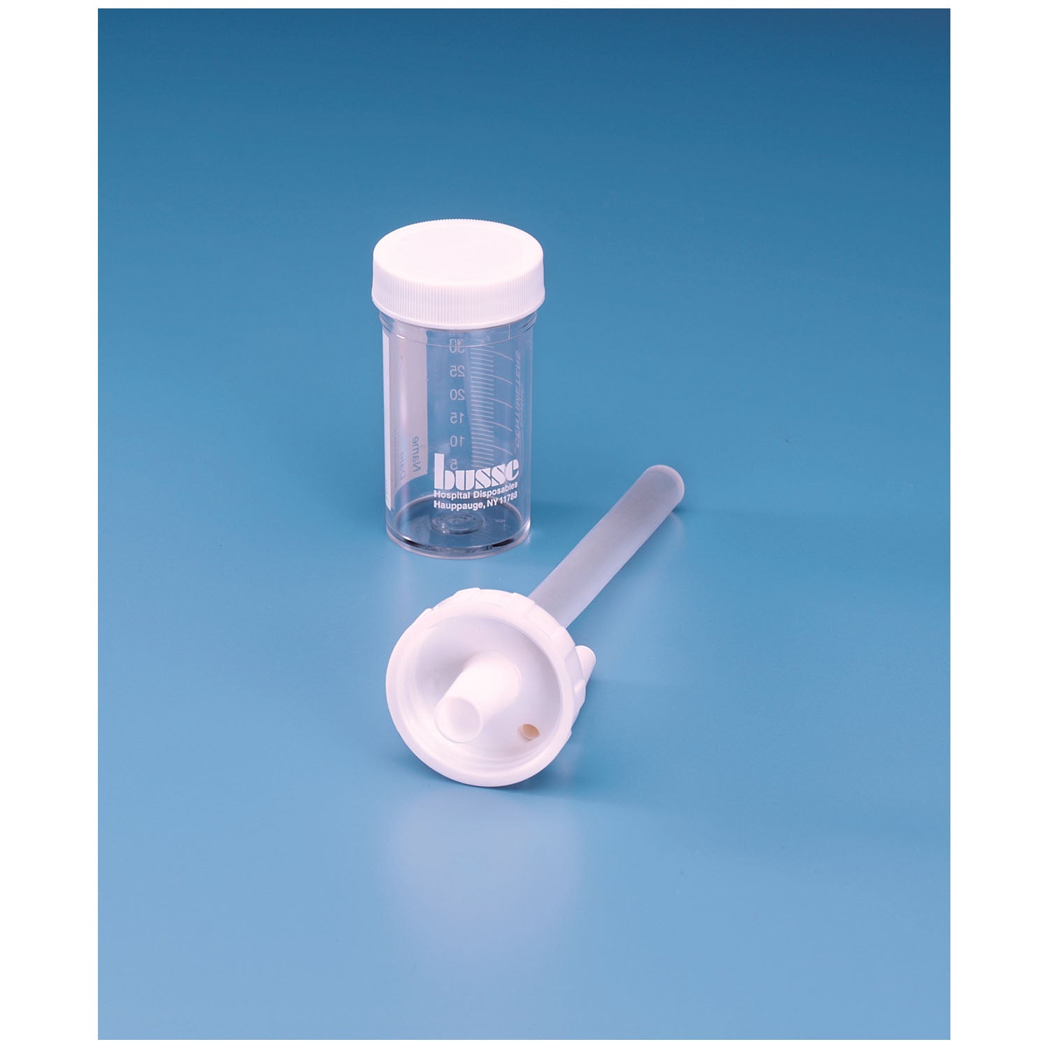 405 - Busse Hospital Disposables, Inc. - 標本收集器,40cc,附運輸蓋,無菌,24個/箱(144箱/托盤),箱裝