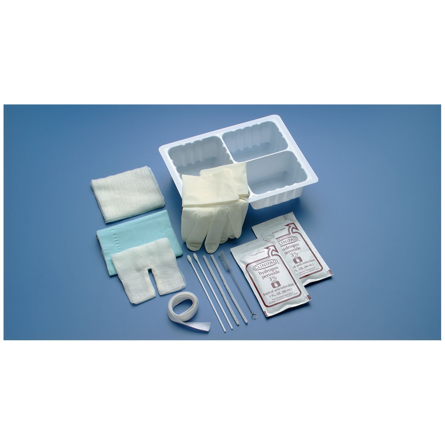 714 - Busse Hospital Disposables, Inc. - 氣管切開護理套裝,過氧化氫,無菌,20組/箱(僅限美國),箱裝