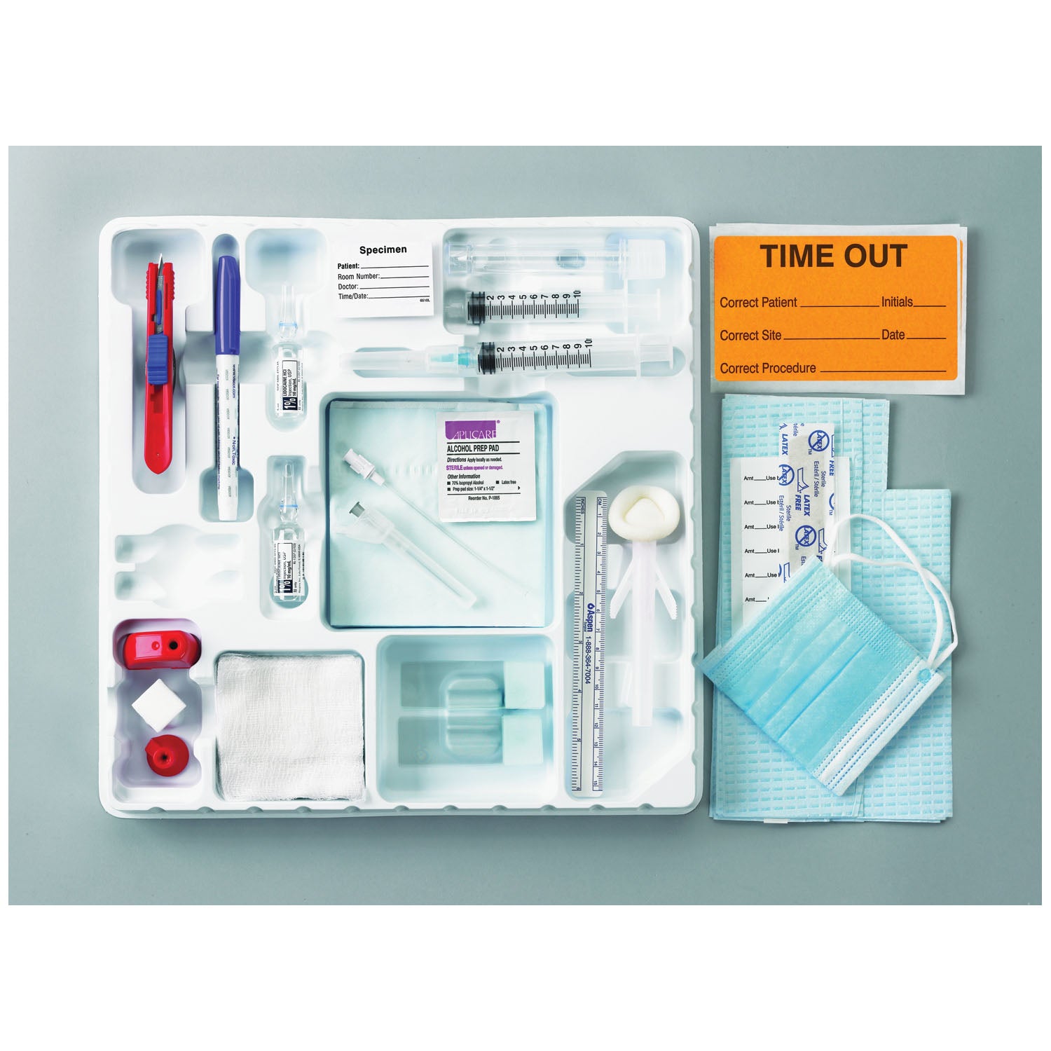 977 - Busse Hospital Disposables, Inc. - Biopsy Tray, No Biopsy Needle, Sterile, 10/cs (US Only) , cs