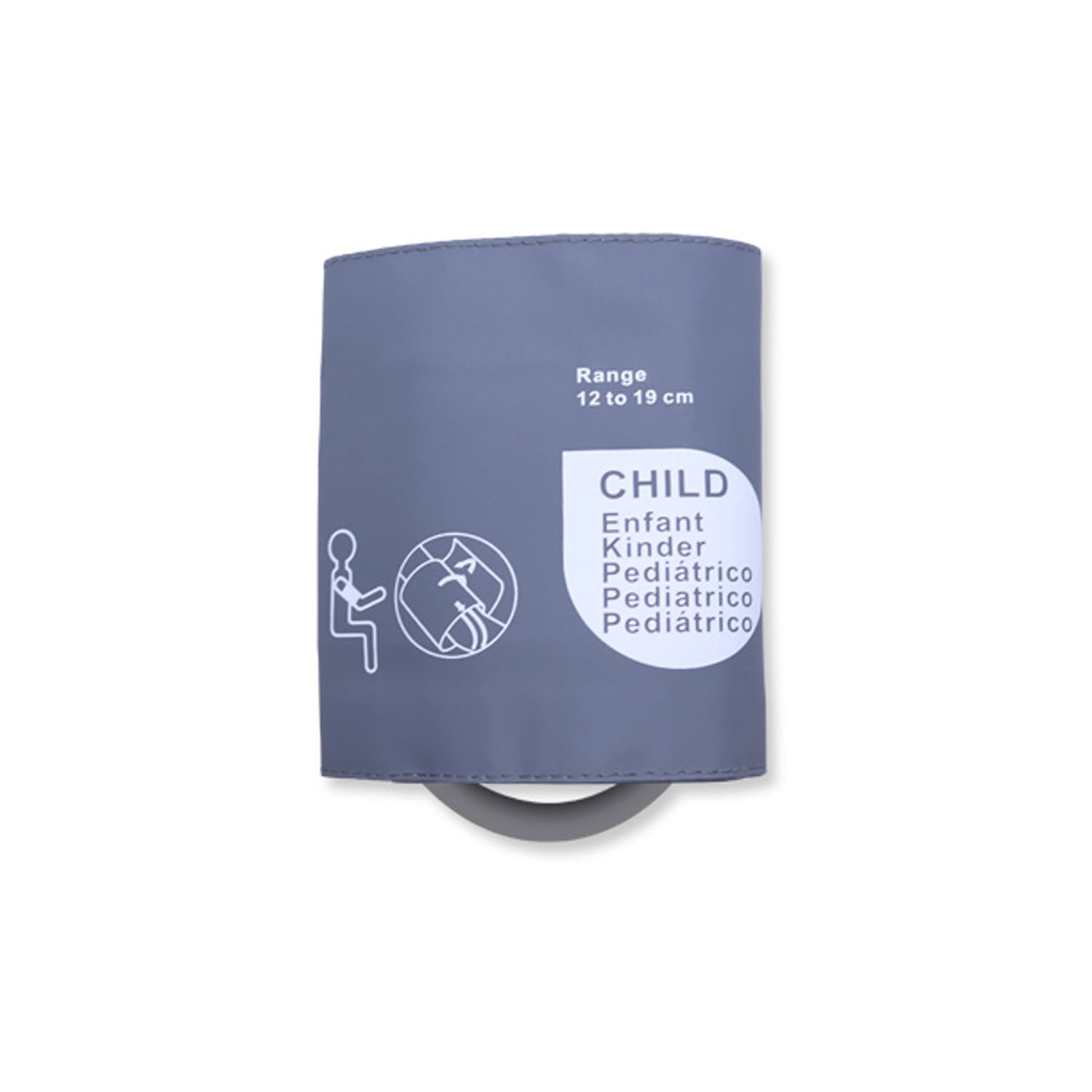 10336 - Cables and Sensors - Reusable NIBP Cuff, Pediatric, Single Hose, 12 - 19cm, OEM: CU-US1320HP, 0683-15-0002-01, 115-027714-00, 989803104151, 989803147851, M1572A, M4553B, 989803150401, M4553B5, 002275 (DROP SHIP ONLY) (Freight Terms are Prepaid &