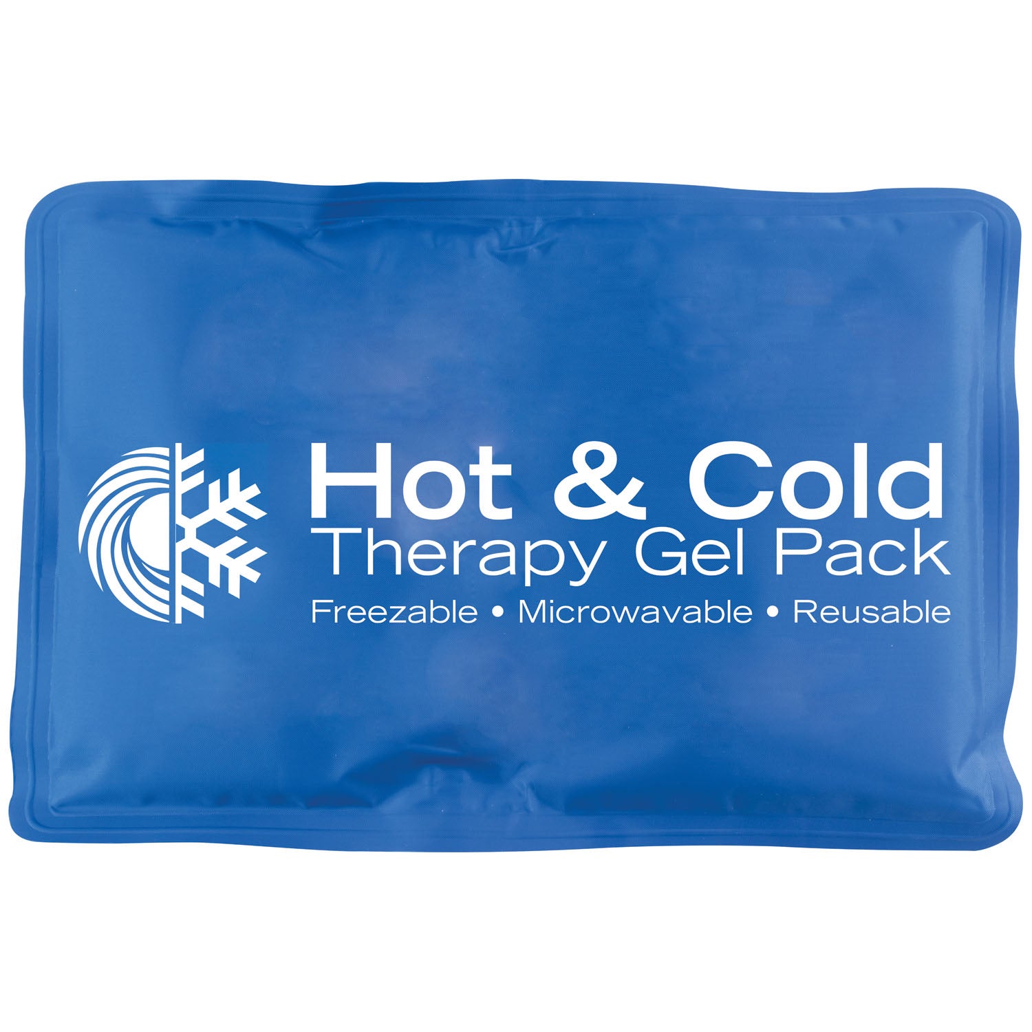 BG7511 - Compass Health - Paquete de gel, frío/calor, 7.5" x 11", cervical, material premium suave al tacto, reutilizable (092704), caja