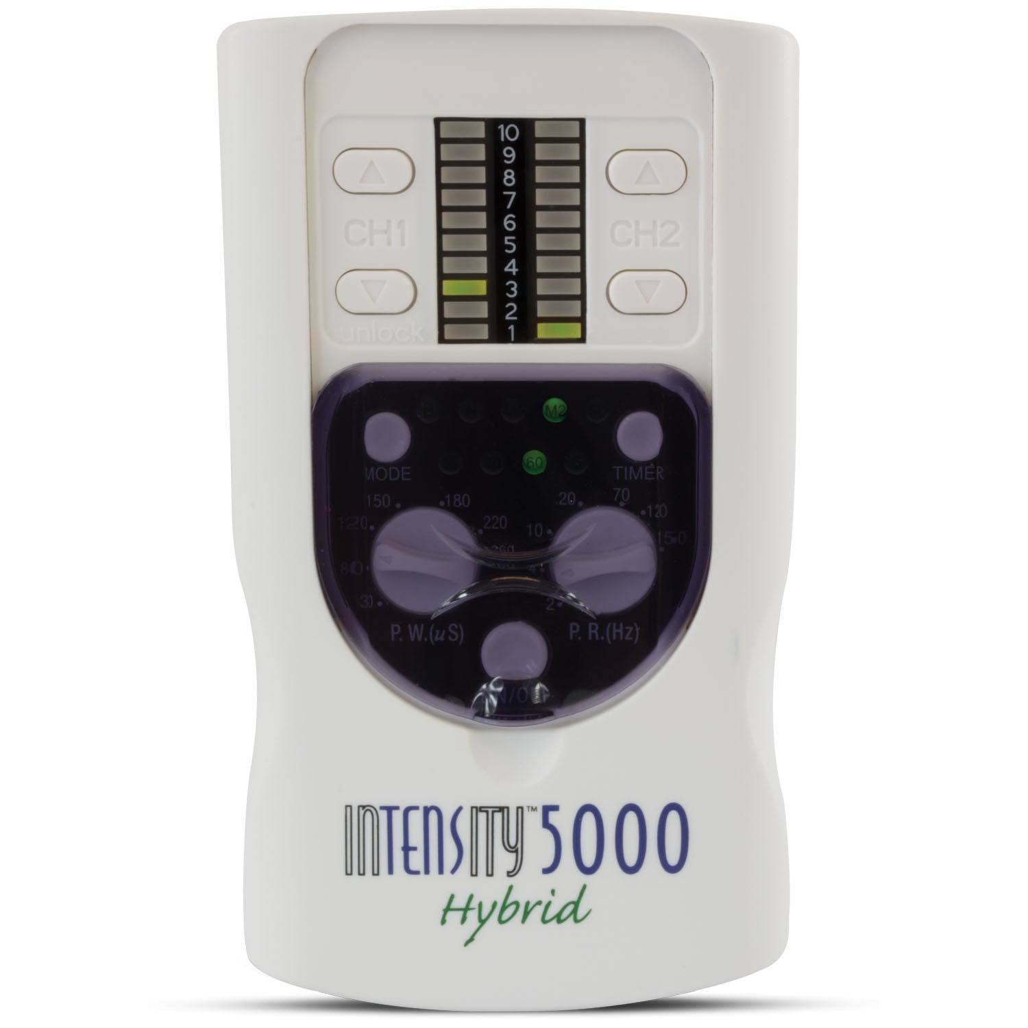 DI3302 - Compass Health - 5000 Hybrid Device, Comes Complete with: Unit, Carrying Case, Two Sets of Lead Wires, 9-Volt Battery, Pack of Four Self-Adhesive Reusable Electrodes, and Instruction Manual, Basic Assembly Required, 1 Year Warranty (092880) ,