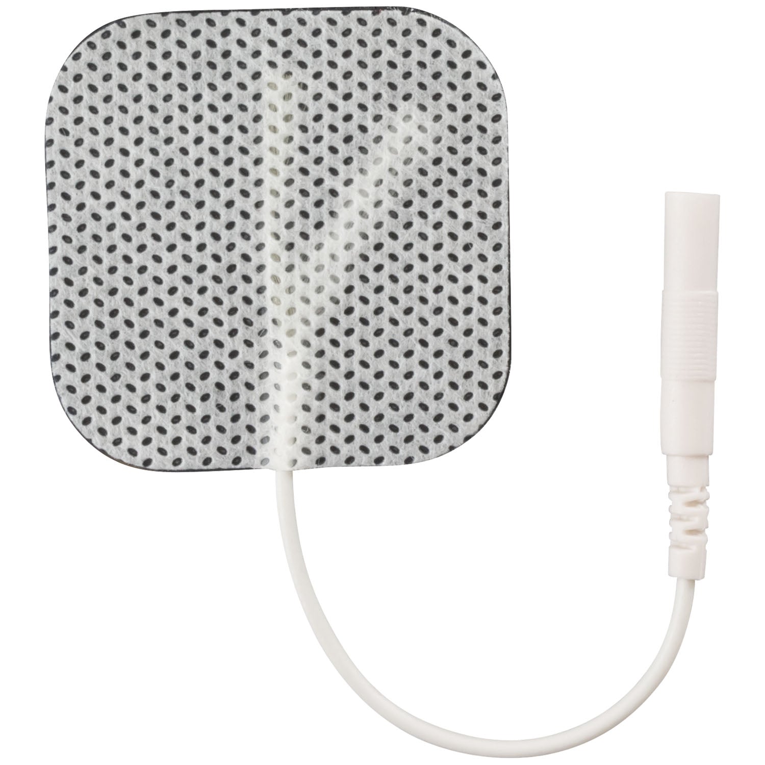E1P1515WC2 - Compass Health - Compass Electrodes, 1.5" x 1.5", White Cloth, Poly Bag, Latex Free, 4/pk (092786) , pk