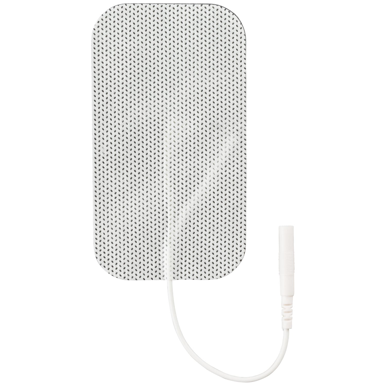E1P2035WC2 - Compass Health - Compass Electrodes, 2" x 3.5" Rectangular, White Cloth, Poly Bag, Latex Free, 4/pk (092787) , pk