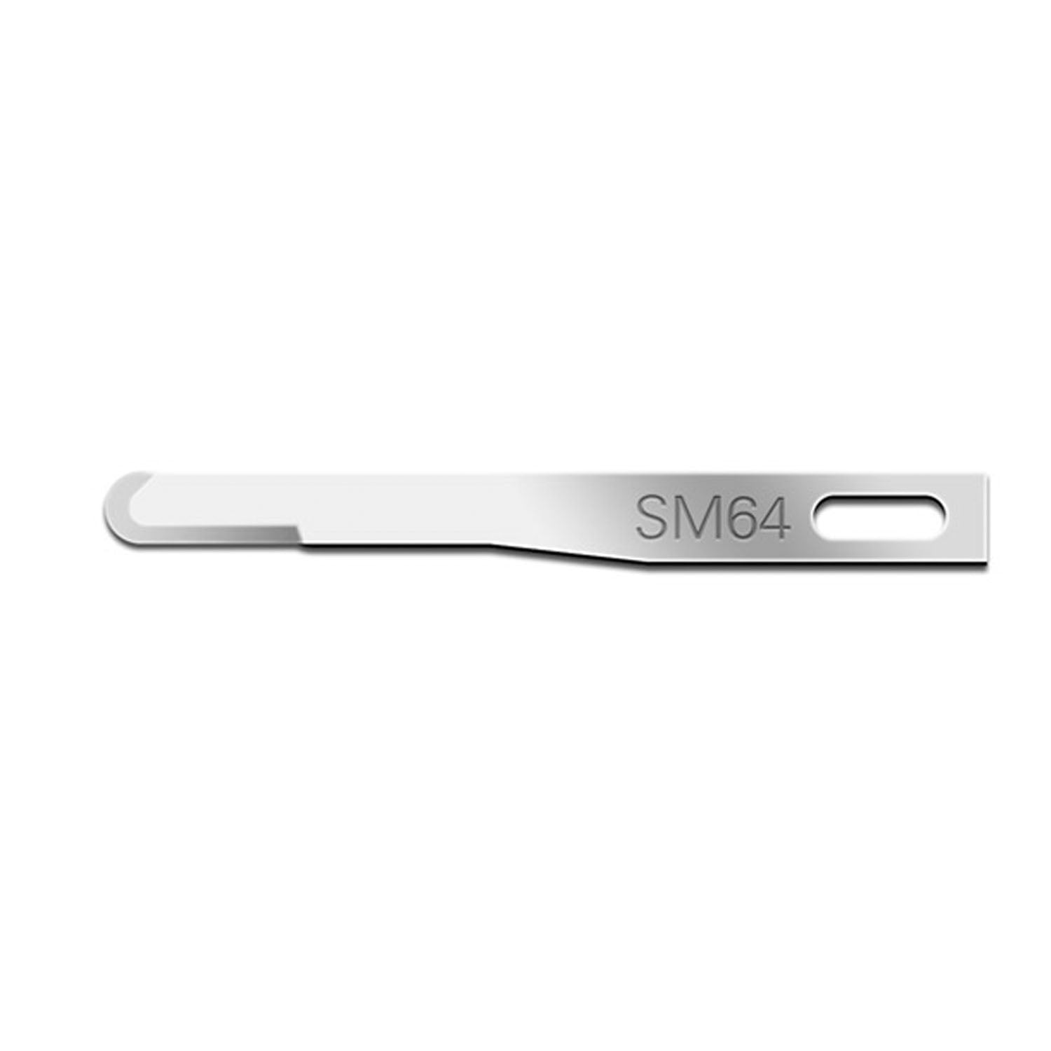 01SM64 - 辛辛那提外科公司 - 迷你手術刀片,Swann Morton,64號,無菌,25片/盒(僅限代發貨),盒裝
