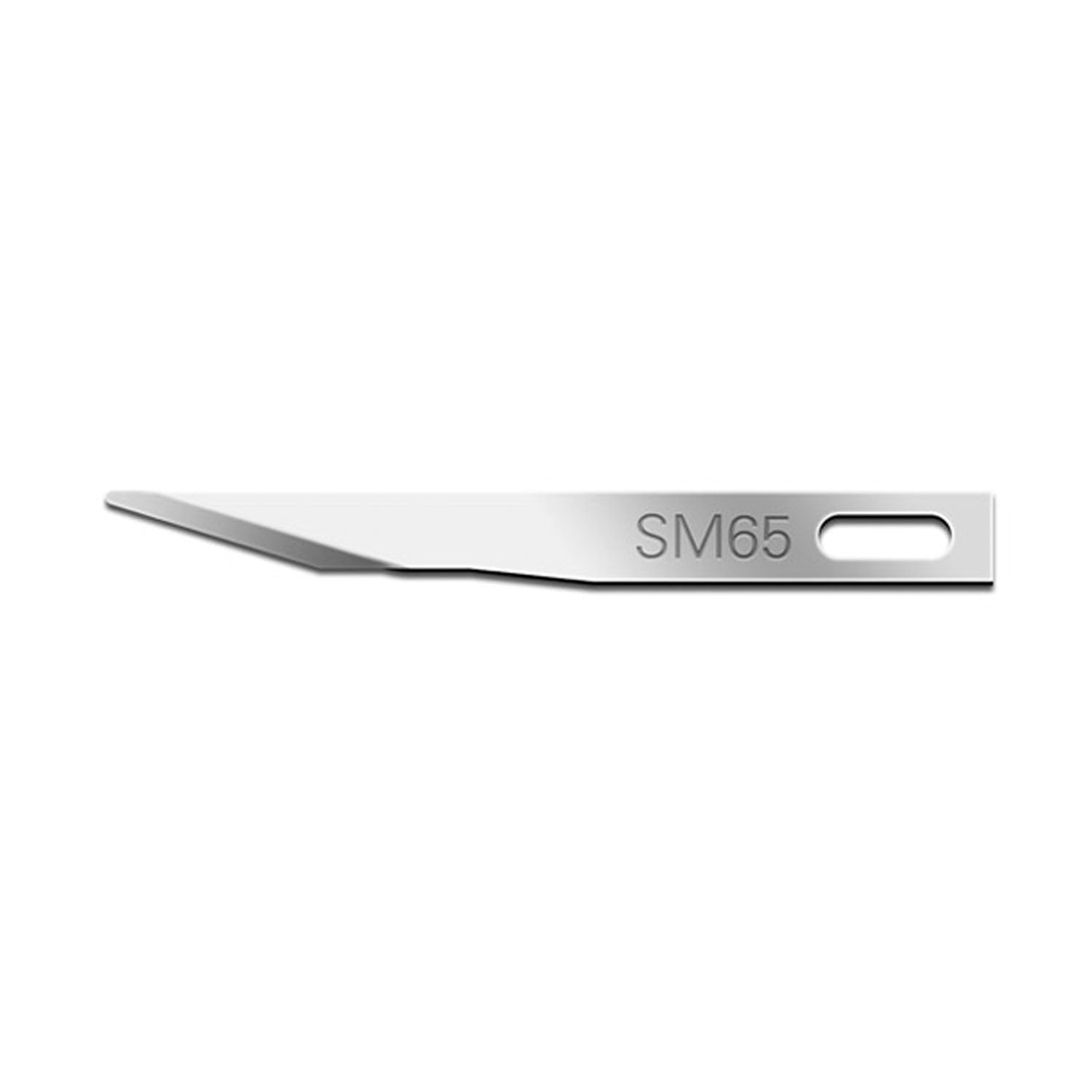 01SM65 - 辛辛那提外科公司 - 迷你手術刀片,Swann Morton,65號,無菌,25片/盒(僅限代發貨),盒裝