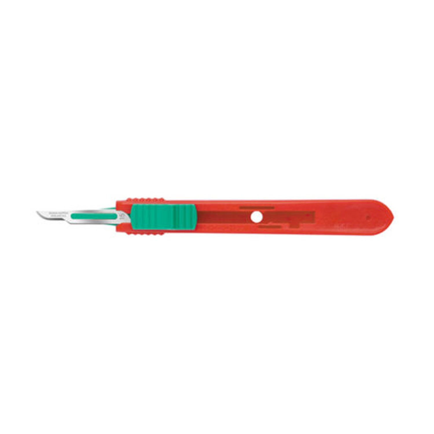 05SM15 - Cincinnati Surgical Company - Safety Scalpels, Swann Morton, Stainless Steel, Red Handle, Size 15, Disposable, Sterile, 25/bx (DROP SHIP ONLY) , bx