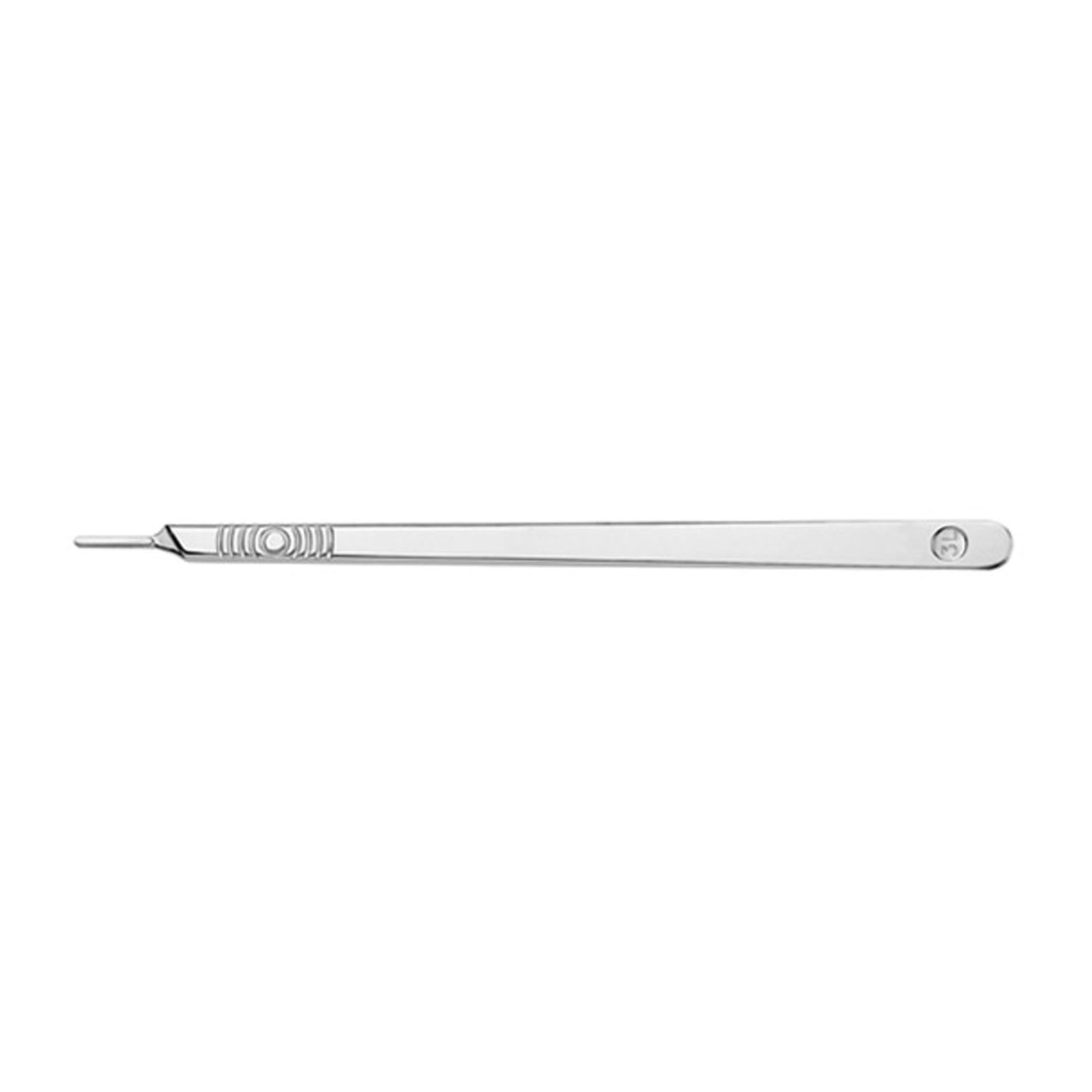 073L - Cincinnati Surgical Company - Surgical Handle, Stainless Steel, Fits Blades 6-16, Size 3, Long (DROP SHIP ONLY) , ea