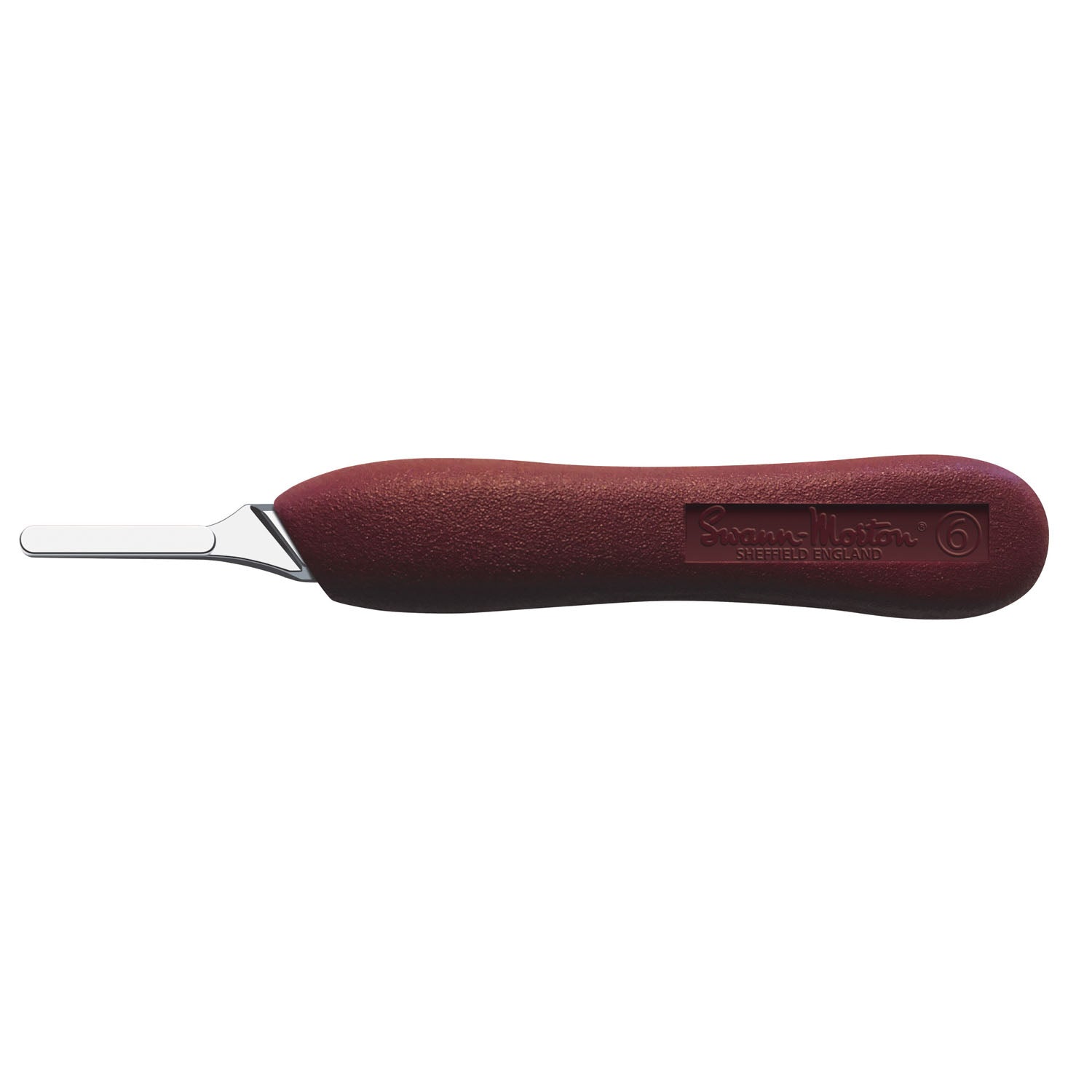 07SM6B-E - Cincinnati Surgical Company - Surgical Handle, Ergonomic, Plastic, Fits Blades 18-27, Size 6 (DROP SHIP ONLY) , ea