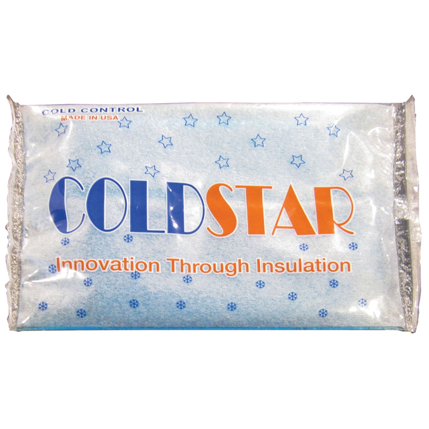 80104 - ColdStar International, Inc. - Paquete de gel, frío/calor, estándar, aislado por un lado, 6" x 9", 24/caja (112 cajas/paquete) (fabricado en EE. UU.) (cumple con la TAA), caja