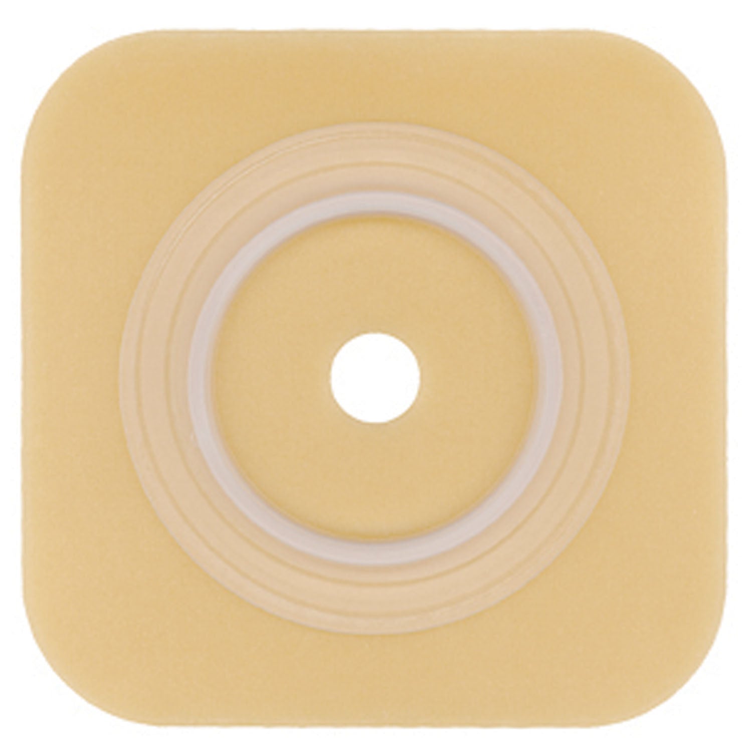413155 - Convatec - Barrera cutánea, recortable, flexible, sin collar de cinta, brida de 1 3/4", 4" x 4", 10/caja (solo EE. UU. continental), caja