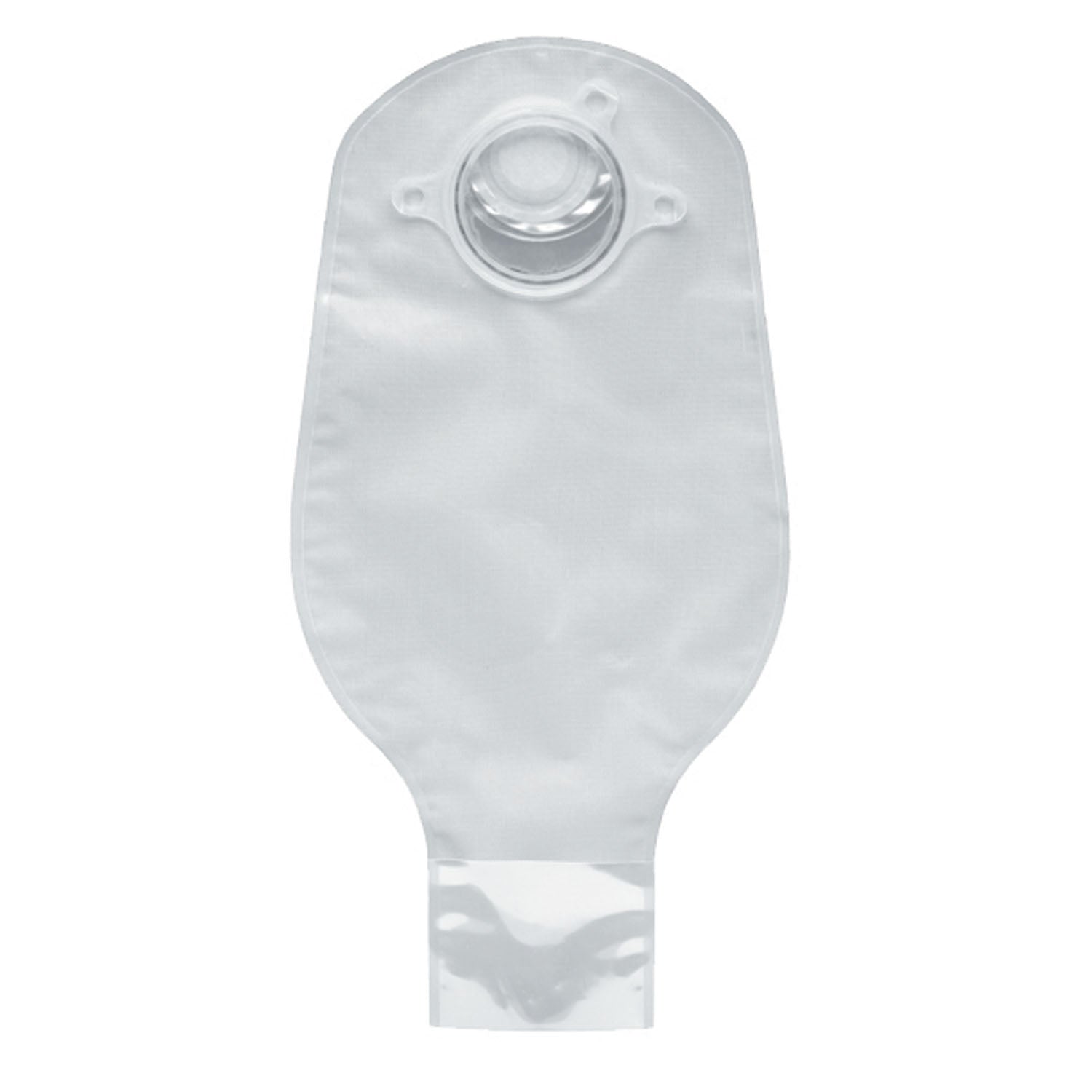 411264 - Convatec - Bolsa drenable, 2 piezas, 12", panel de confort de un solo lado, clip de cola, filtro, transparente, brida de 1 1/2", 10/caja (solo EE. UU. continental), caja