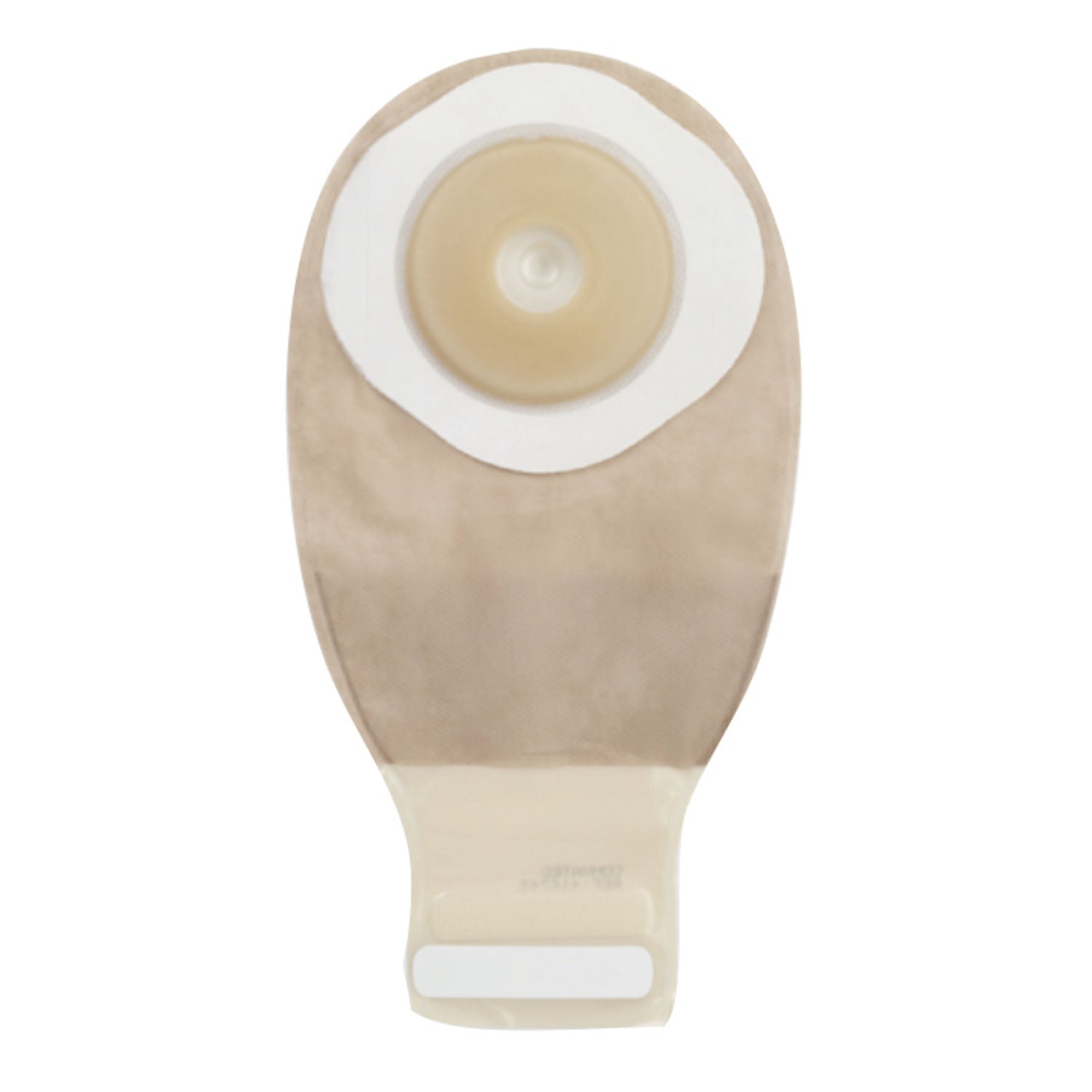 416739 - Convatec - Bolsa drenable, 12", panel de confort de dos lados, barrera cutánea Durahesive convexa precortada, cierre de cola InvisiClose®, filtro opaco, estoma de 3/4", 10/caja (solo EE. UU. continental)