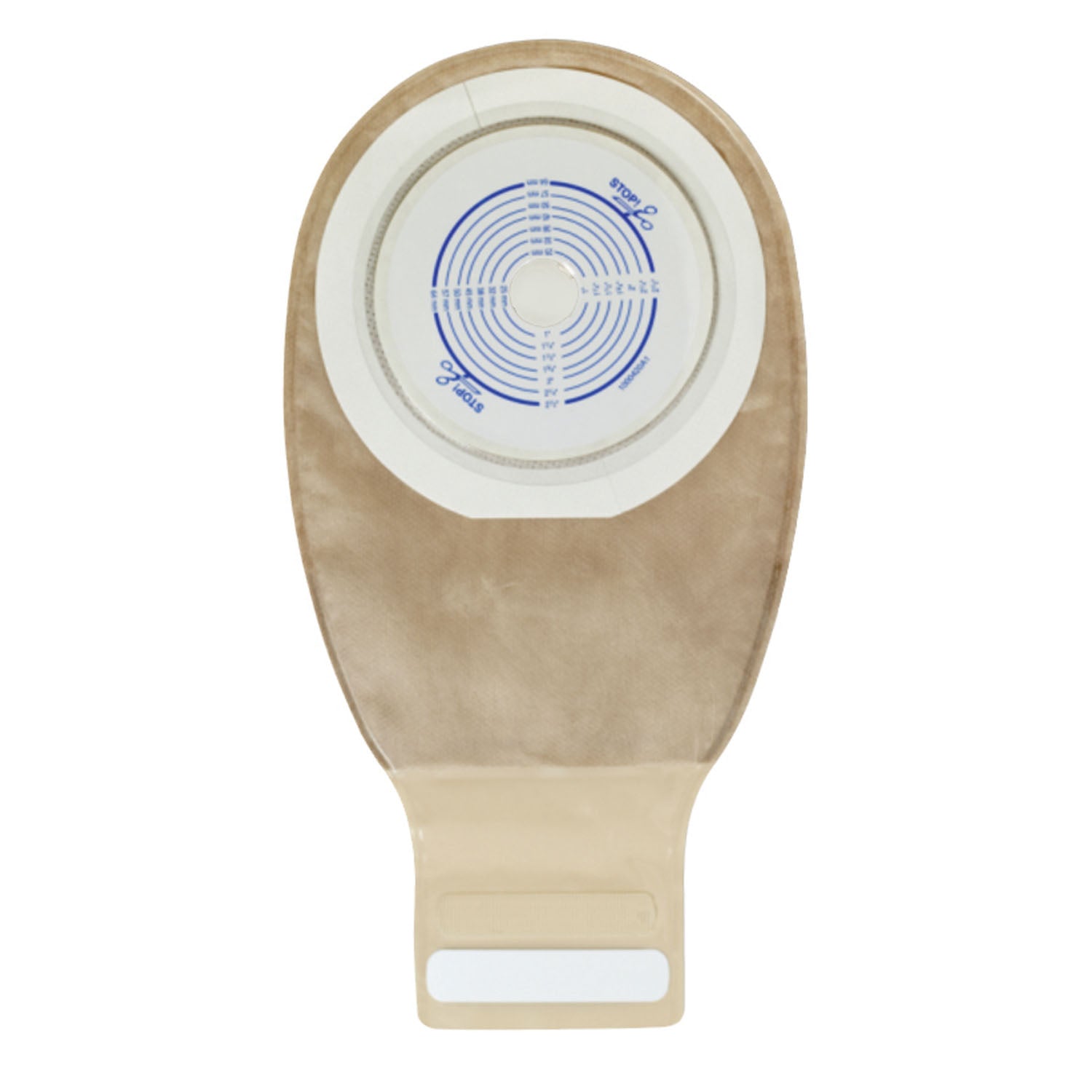 416976 - Convatec - Bolsa drenable, 12", panel de confort unilateral, barrera cutánea Durahesive Plus modificada recortable, cierre de cola InvisiClose®, filtro, transparente, estoma de 3/4" a 2 1/2", 10/caja (solo EE. UU. continental)