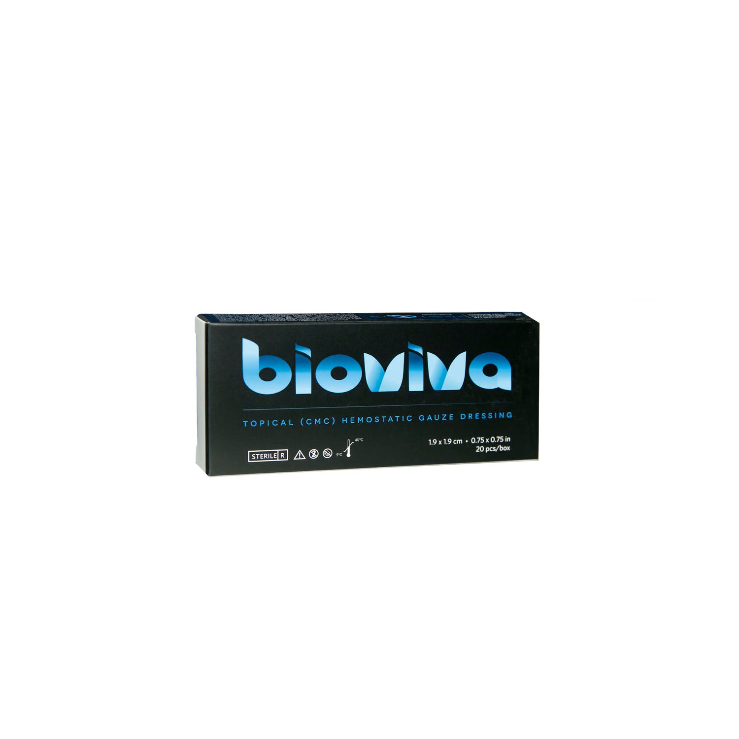 BHG - 3D Dental - Bioviva Hemostatic Gauze (Gelfoam Comparable), 20/bx (Dual Dressing Per Each Blister Pack) (US Only, Excluding IN and ND) , bx