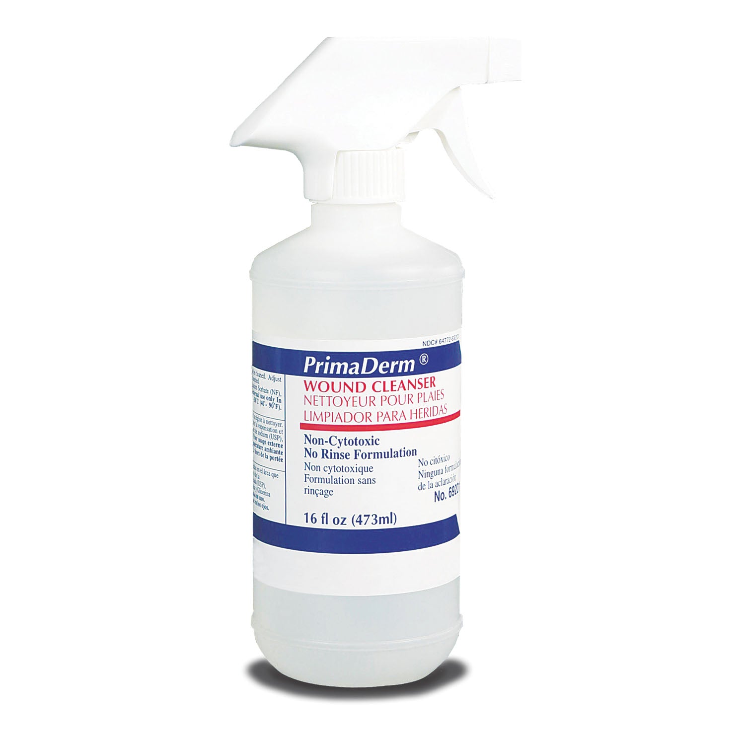69201 - Gentell - Wound Cleanser, 17.3 oz Spray Bottle, Non-Sterile, 12/cs , cs