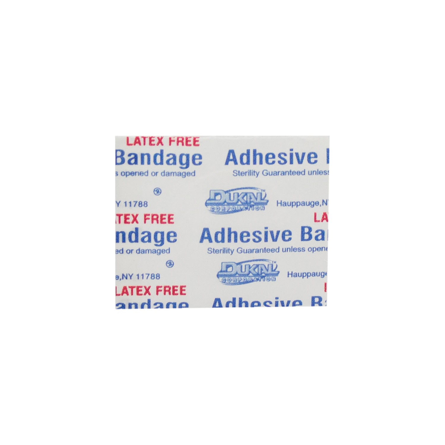 7615 - Dukal Corporation - Adhesive Bandage, Clear, 7/8" Spot, Sterile, 100/bx, 24 bx/cs , cs