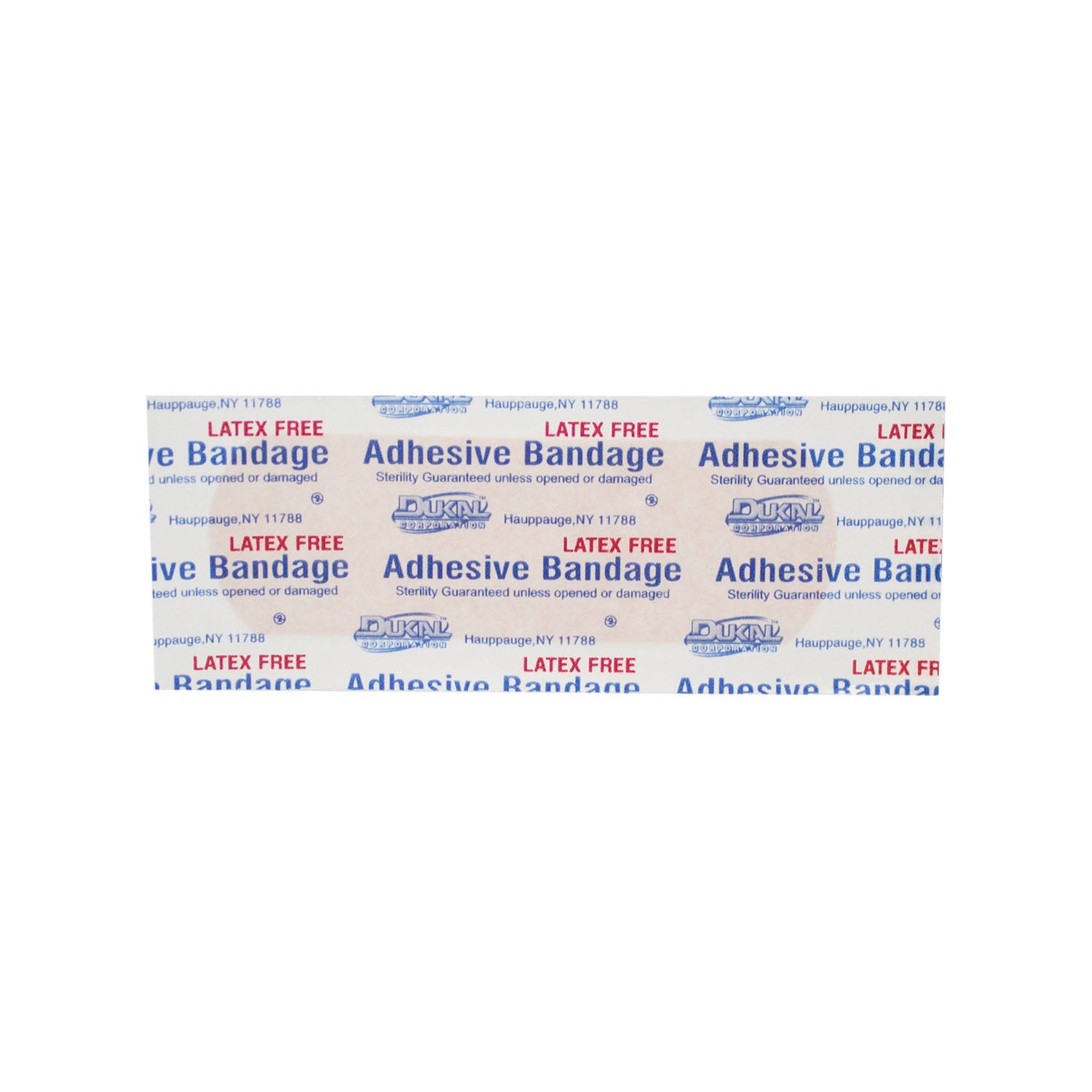 7617 - Dukal Corporation - Adhesive Bandage, Plastic, 1" x 3", Sterile, 100/bx, 24 bx/cs , cs