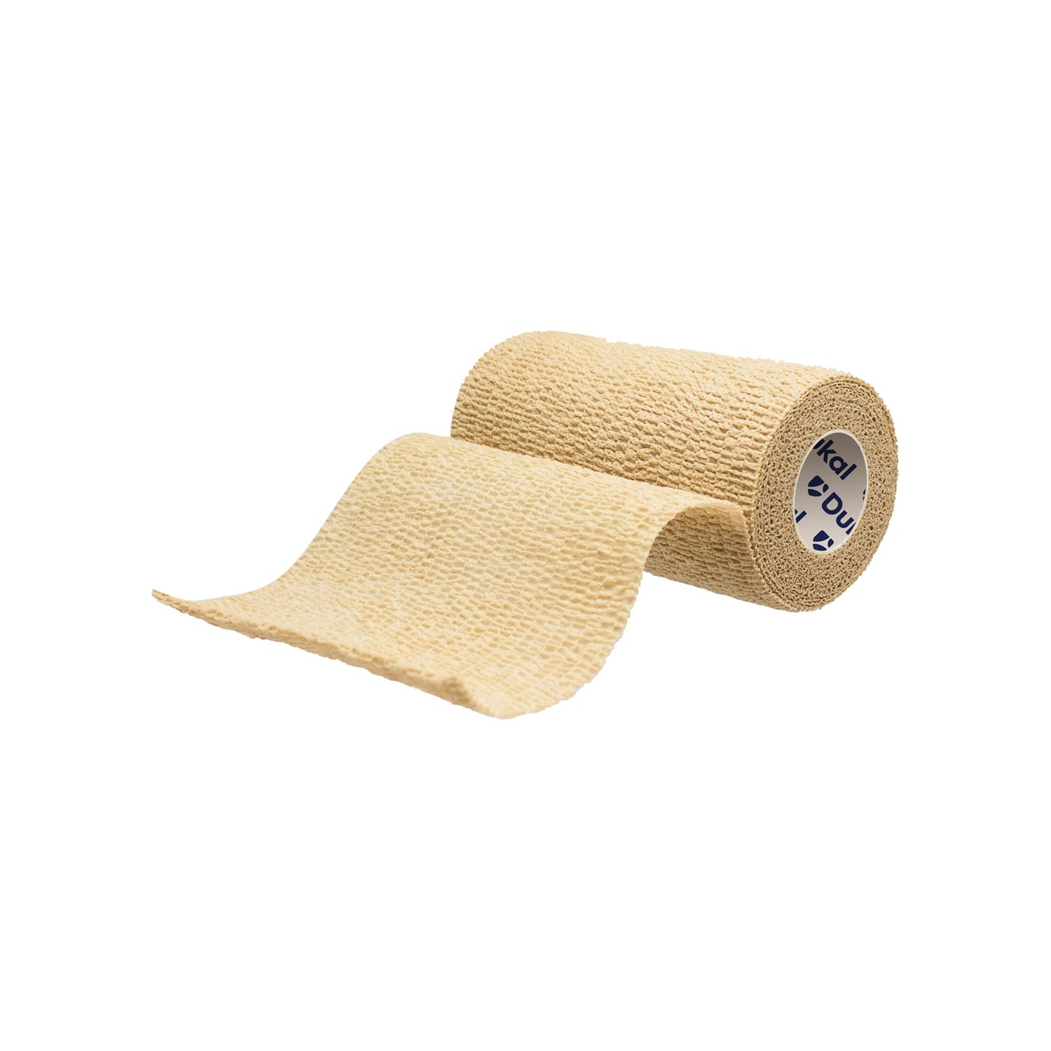 8046TLF - Dukal Corporation - Bandage, Cohesive, 4" x 5 yds, Latex Free (LF), Non-Sterile, Tan, 1 rl/pk, 18 pk/bx , bx