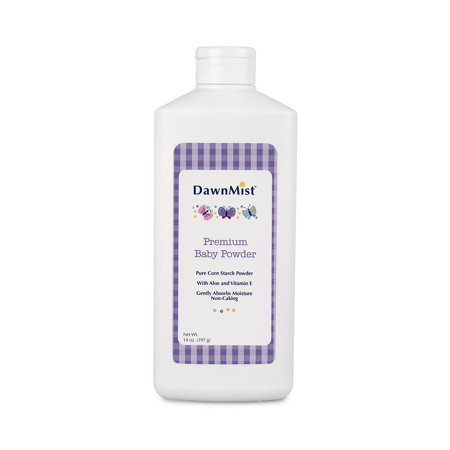 BPC14 - Dukal Corporation - Baby Powder, Corn Starch, Premium, 14 oz, 24/cs (Not Available for sale into Canada) , cs
